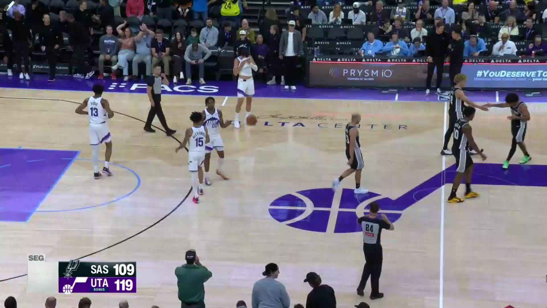 San Antonio Spurs vs. Utah Jazz: Game Highlights