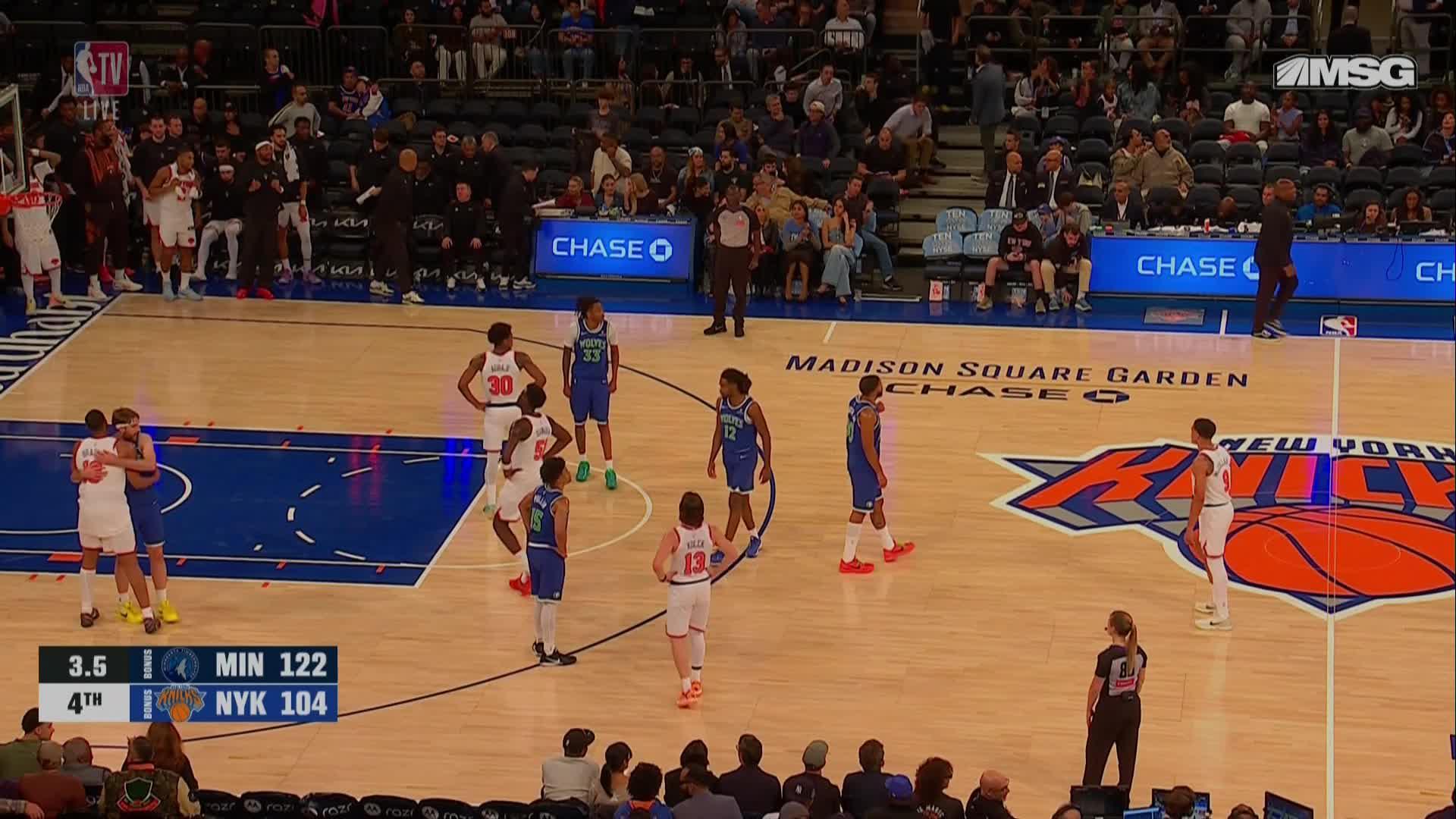Minnesota Timberwolves vs. New York Knicks: Game Highlights
