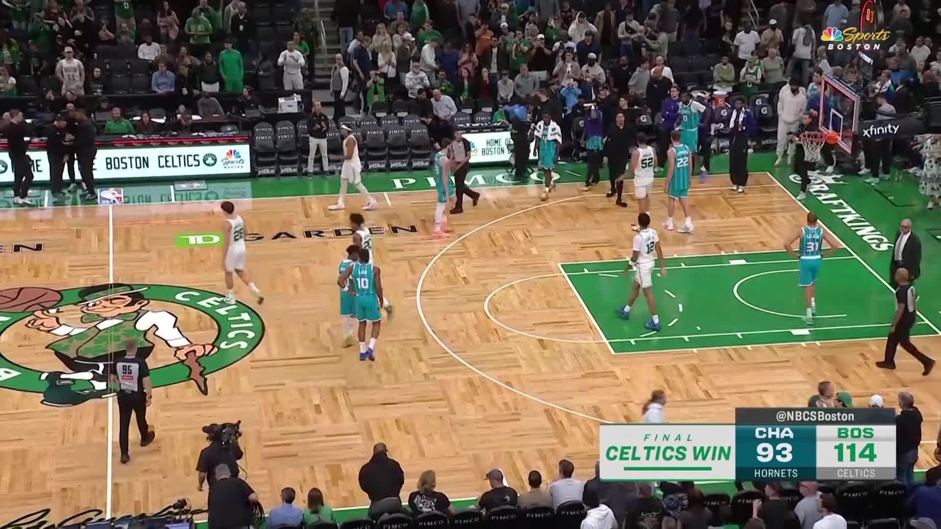 Charlotte Hornets vs. Boston Celtics: Game Highlights