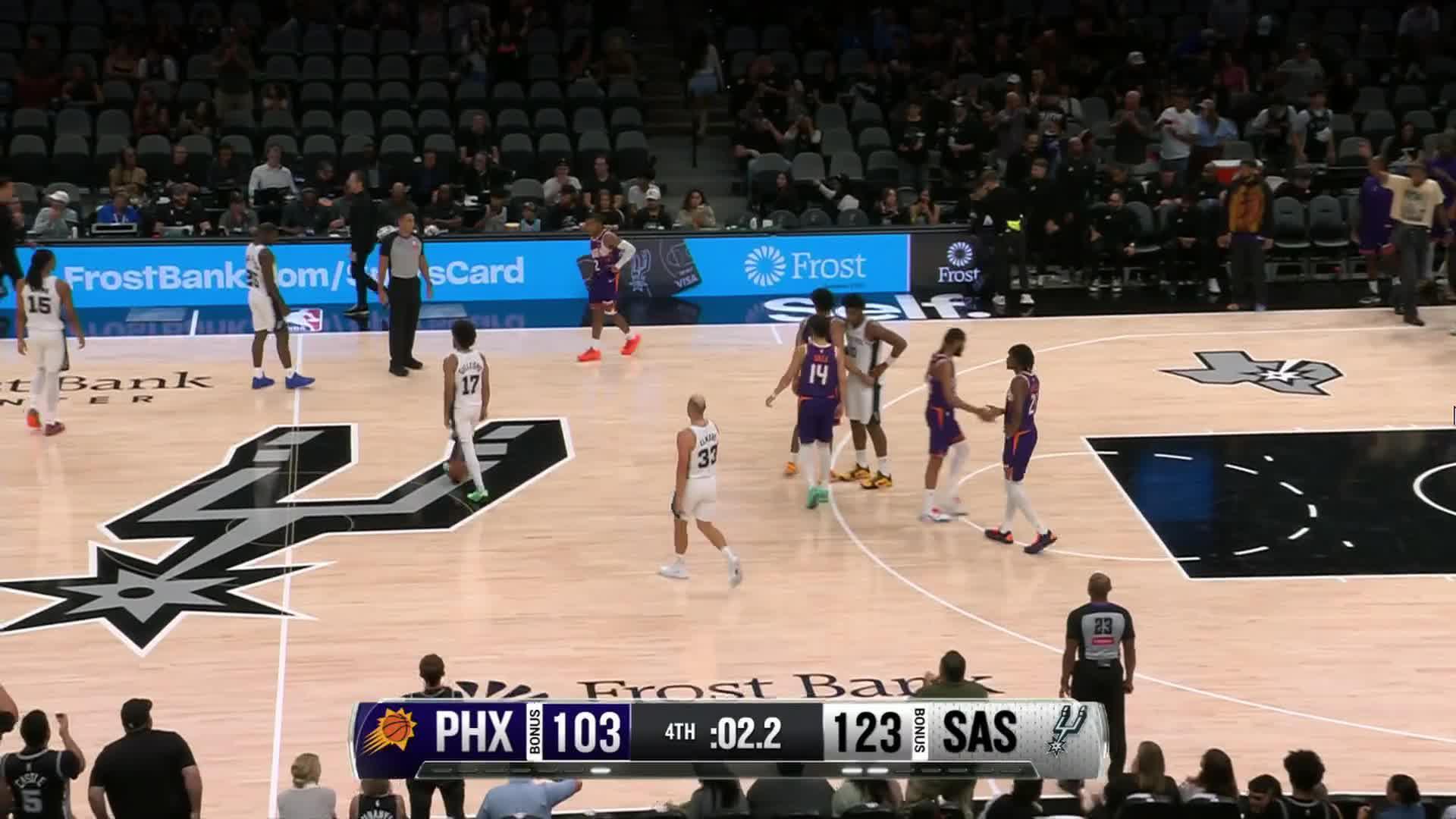 Phoenix Suns vs. San Antonio Spurs: Game Highlights