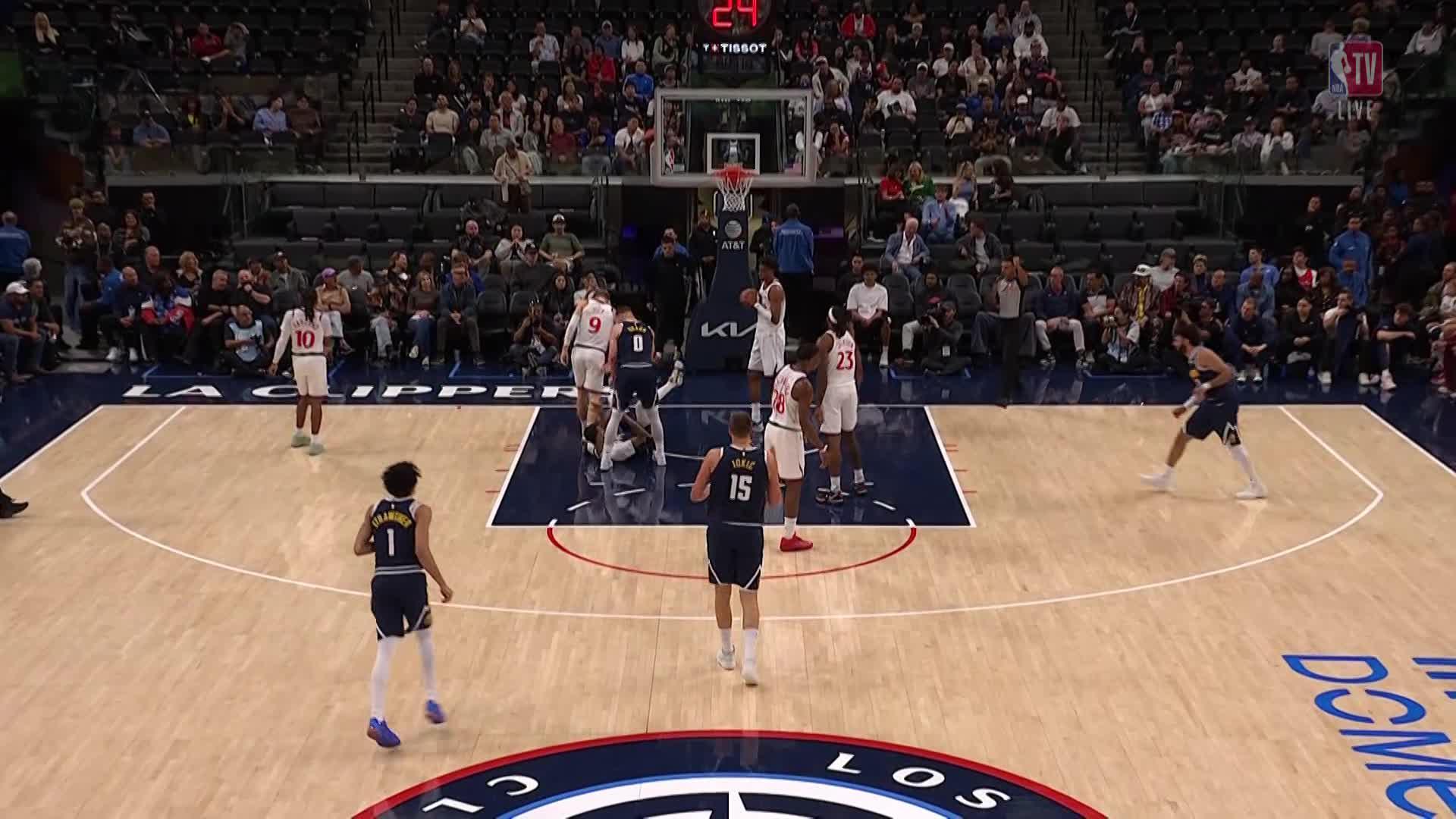 NBA: Los Angeles Clippers vs Denver Nuggets