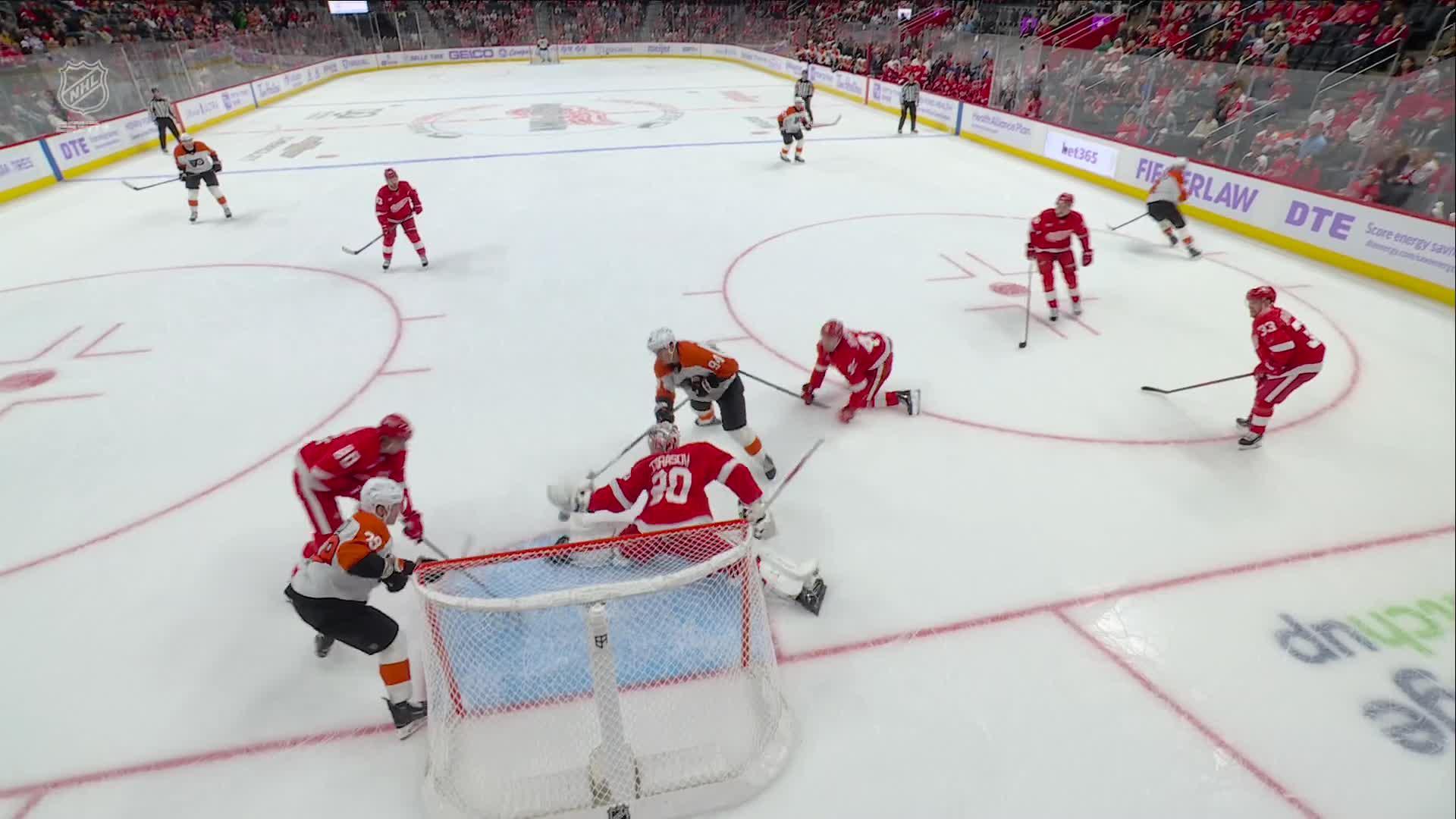 Philadelphia Flyers vs. Detroit Red Wings: Game Highlights — Article image accompanying Red Wings send Flyers to franchise record-extending 9th straight loss to start season on WagerUp Sports News. Philadelphia Flyers vs. Detroit Red Wings: Game Highlights — Article image accompanying Red Wings send Flyers to franchise record-extending 9th straight loss to start season on WagerUp Sports News.