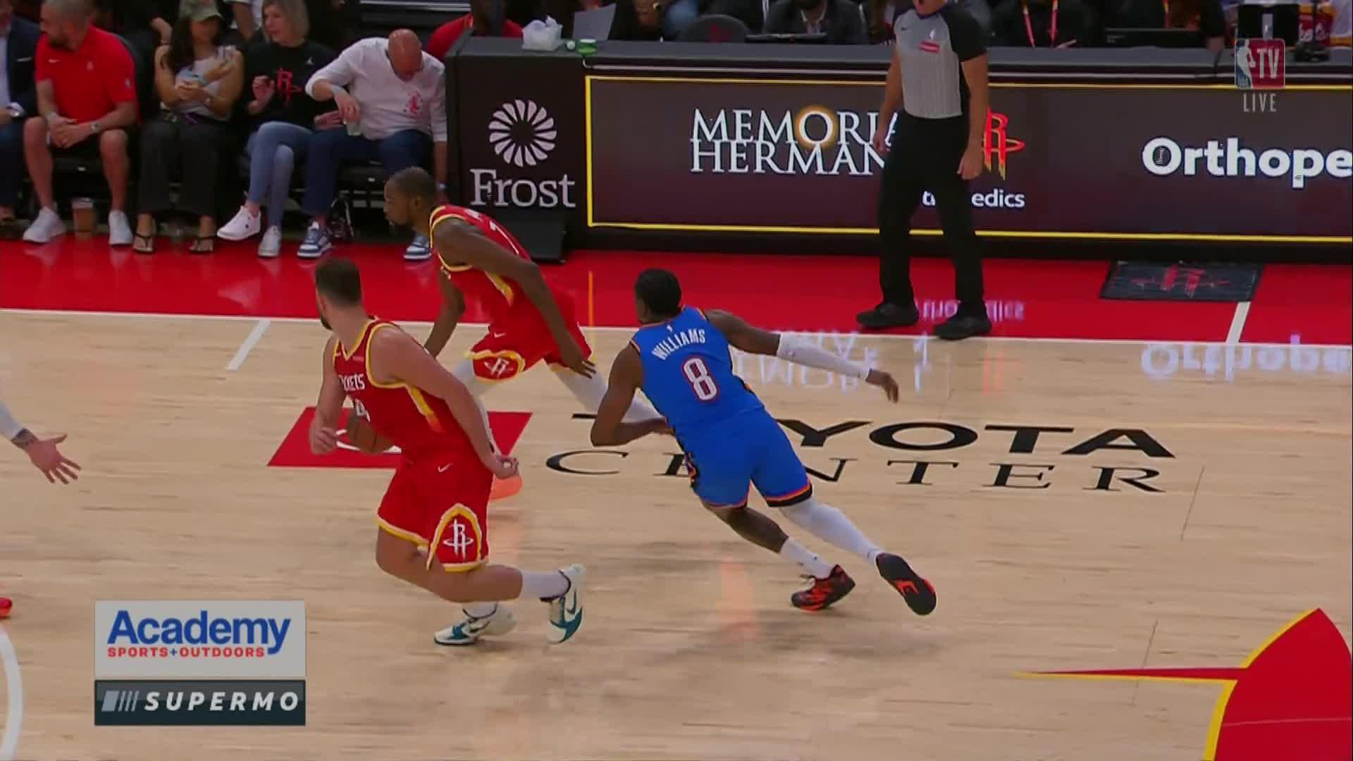 Oklahoma City Thunder vs. Houston Rockets: Game Highlights