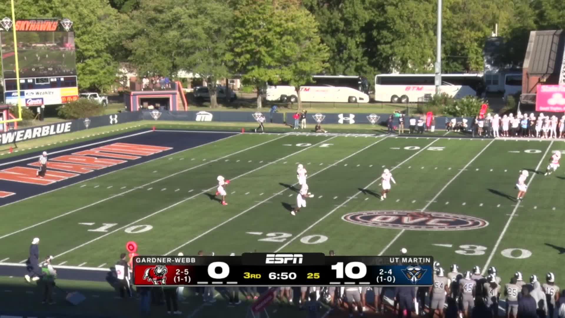 Gardner-Webb Bulldogs vs. UT Martin Skyhawks: Full Highlights