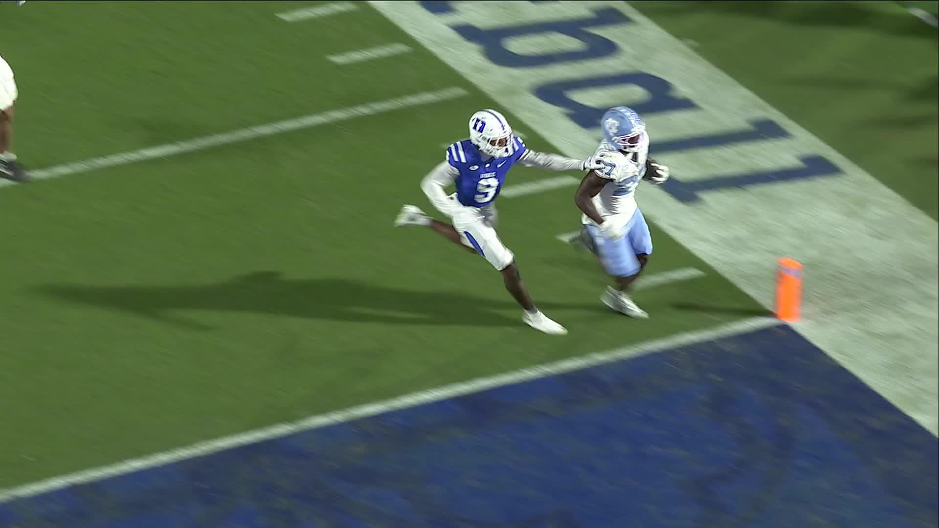 McGill's late TD lifts North Carolina past Duke 24-20