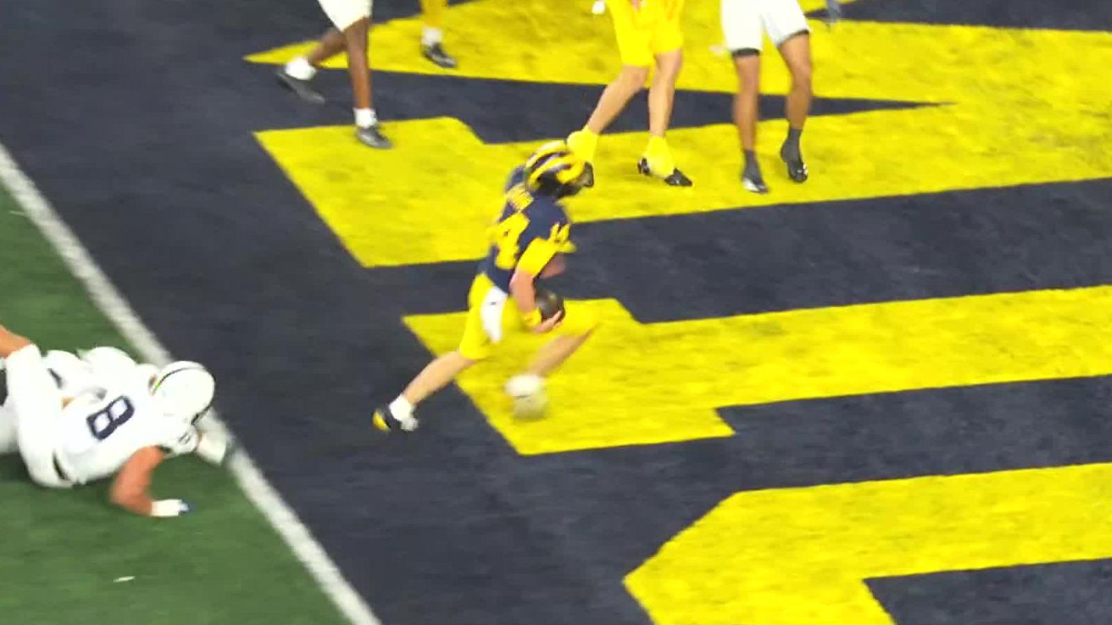 Tommy Carr replaces benched Bryce Underwood, leads Michigan to 21-18 win over Penn State