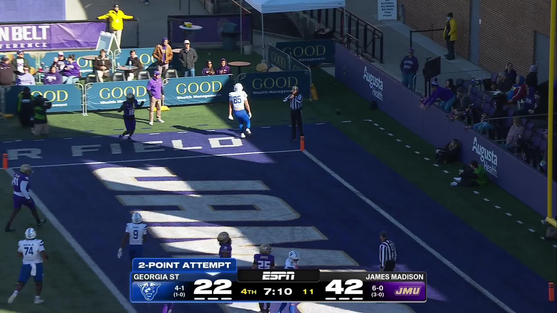 Georgia State Panthers vs. James Madison Dukes: Full Highlights