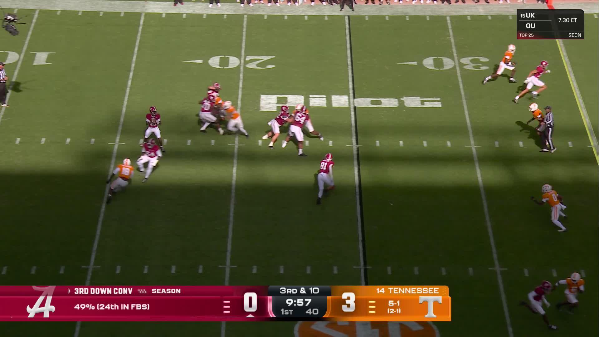 Alabama Crimson Tide vs. Tennessee Volunteers: Full Highlights