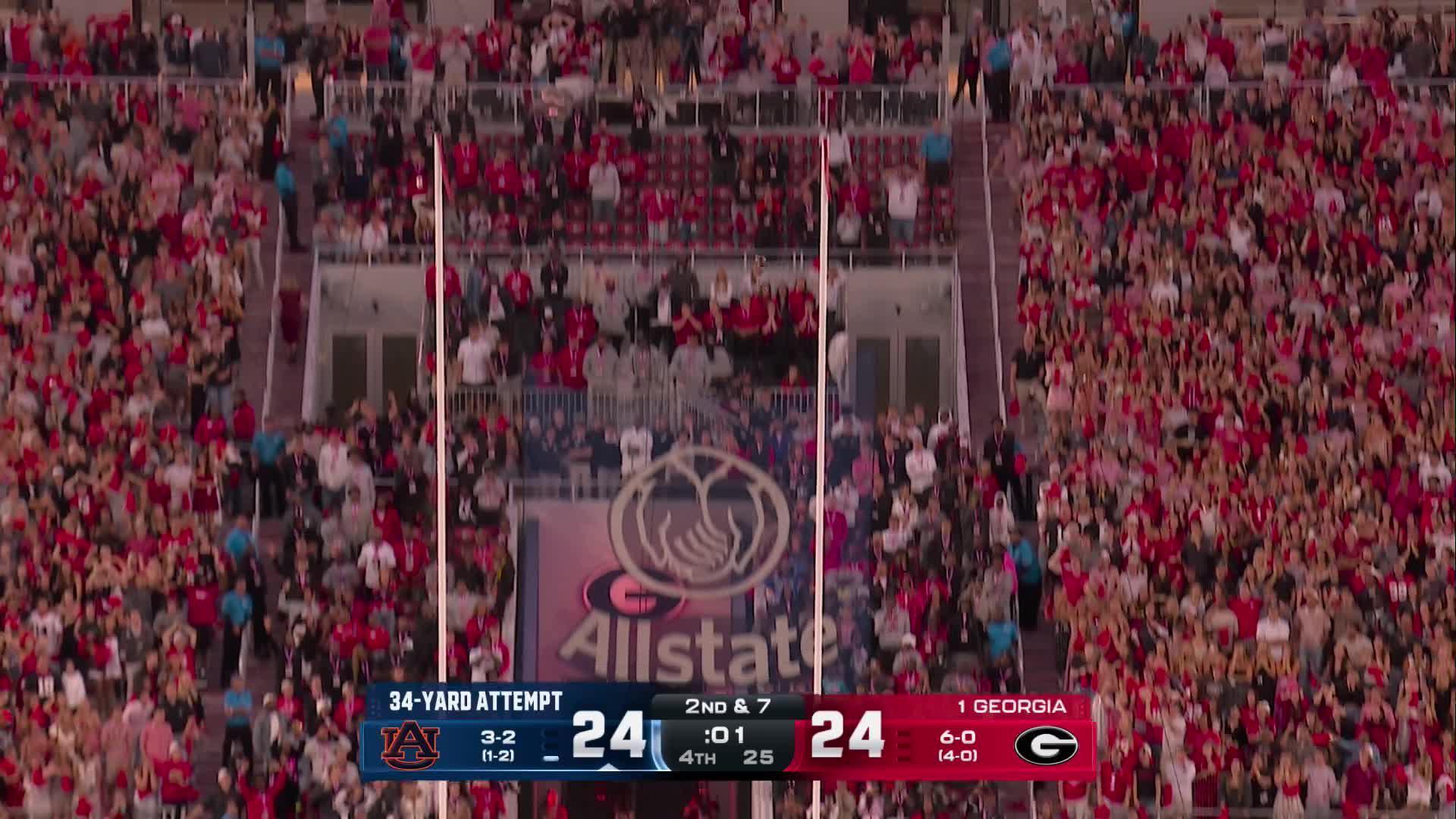 Auburn Tigers vs. Georgia Bulldogs: Full Highlights
