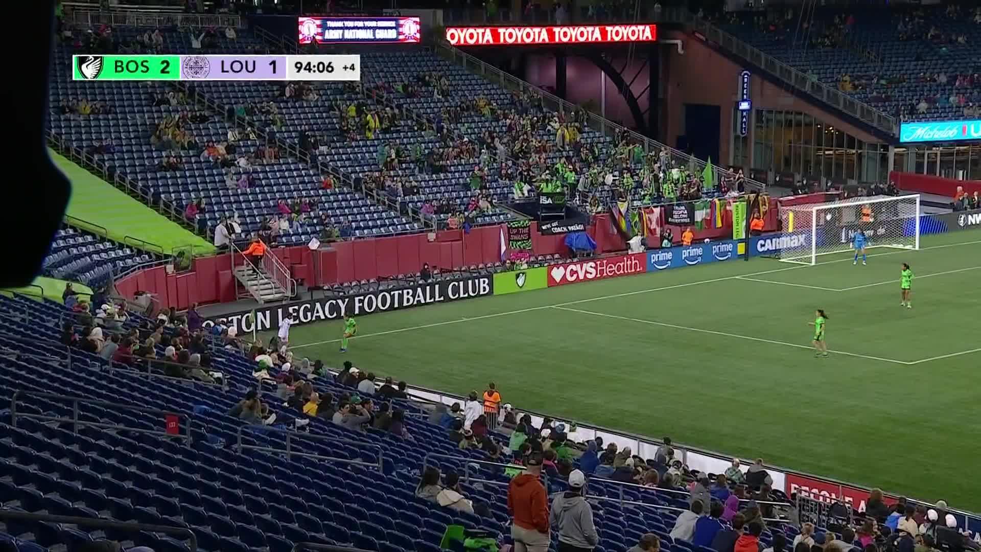 Boston Legacy FC vs. Racing Louisville FC - Game Highlights