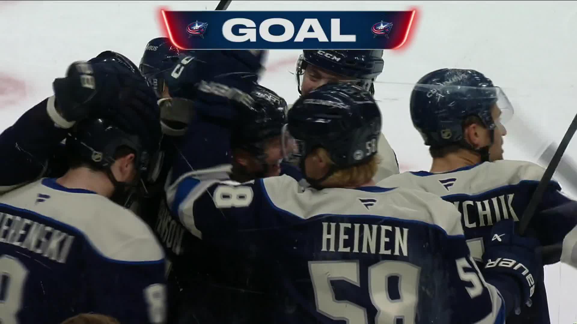 New York Rangers vs. Columbus Blue Jackets: Game Highlights — Article image accompanying Kent Johnson scores in OT as Blue Jackets beat Rangers 1-0 behind Jet Greaves' shutout on WagerUp Sports News. New York Rangers vs. Columbus Blue Jackets: Game Highlights — Article image accompanying Kent Johnson scores in OT as Blue Jackets beat Rangers 1-0 behind Jet Greaves' shutout on WagerUp Sports News.