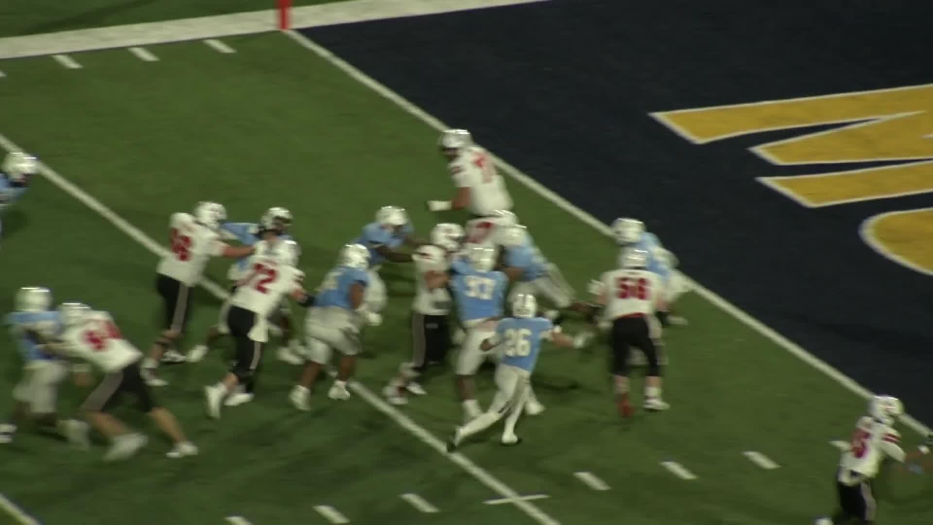Modrzewski throws for 3 TDs, runs for 1 score, South Dakota beats Murray State 48-20