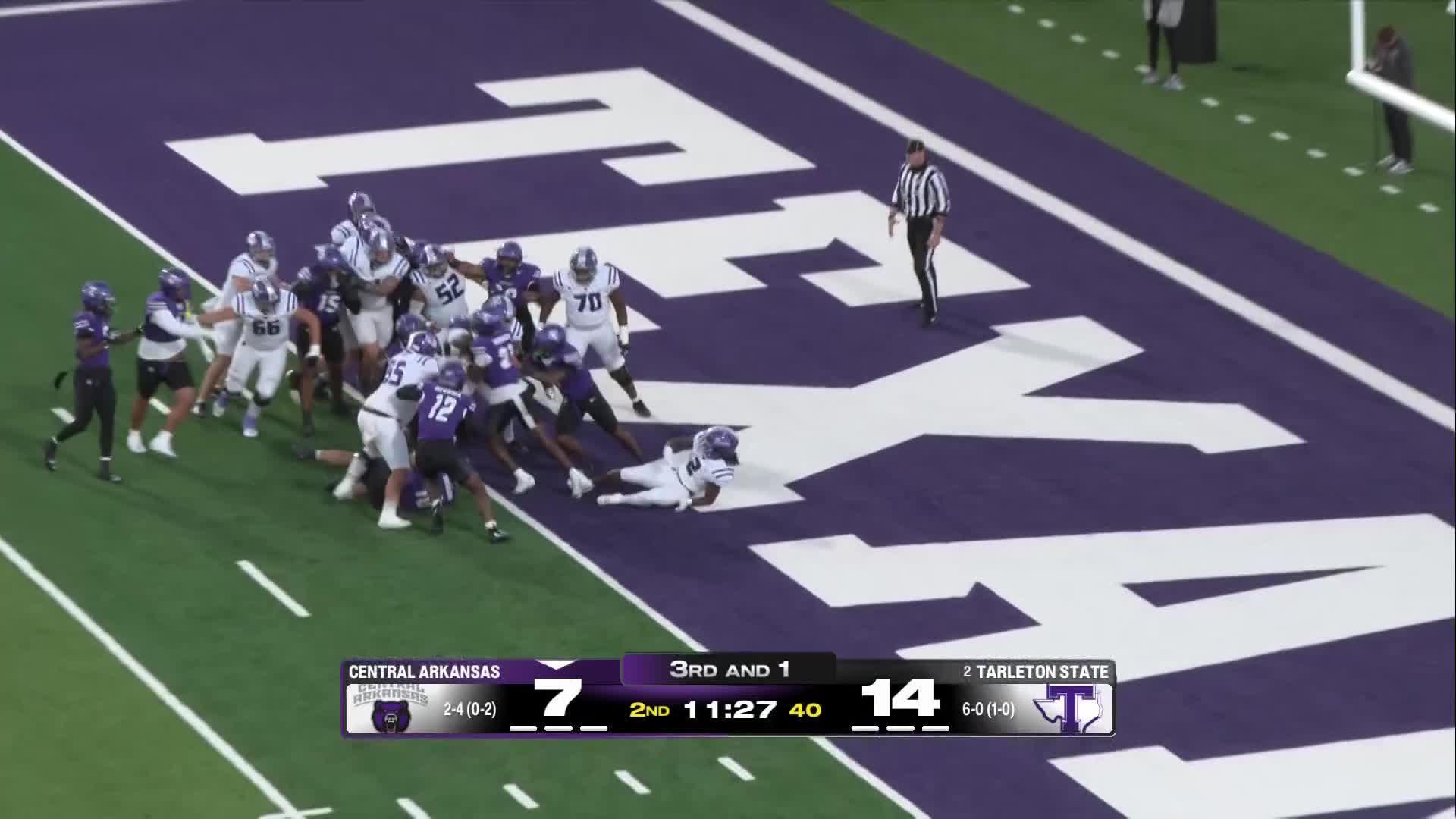 Que Tillman rushes in for 1-yard TD - Stream the Video - Watch ESPN