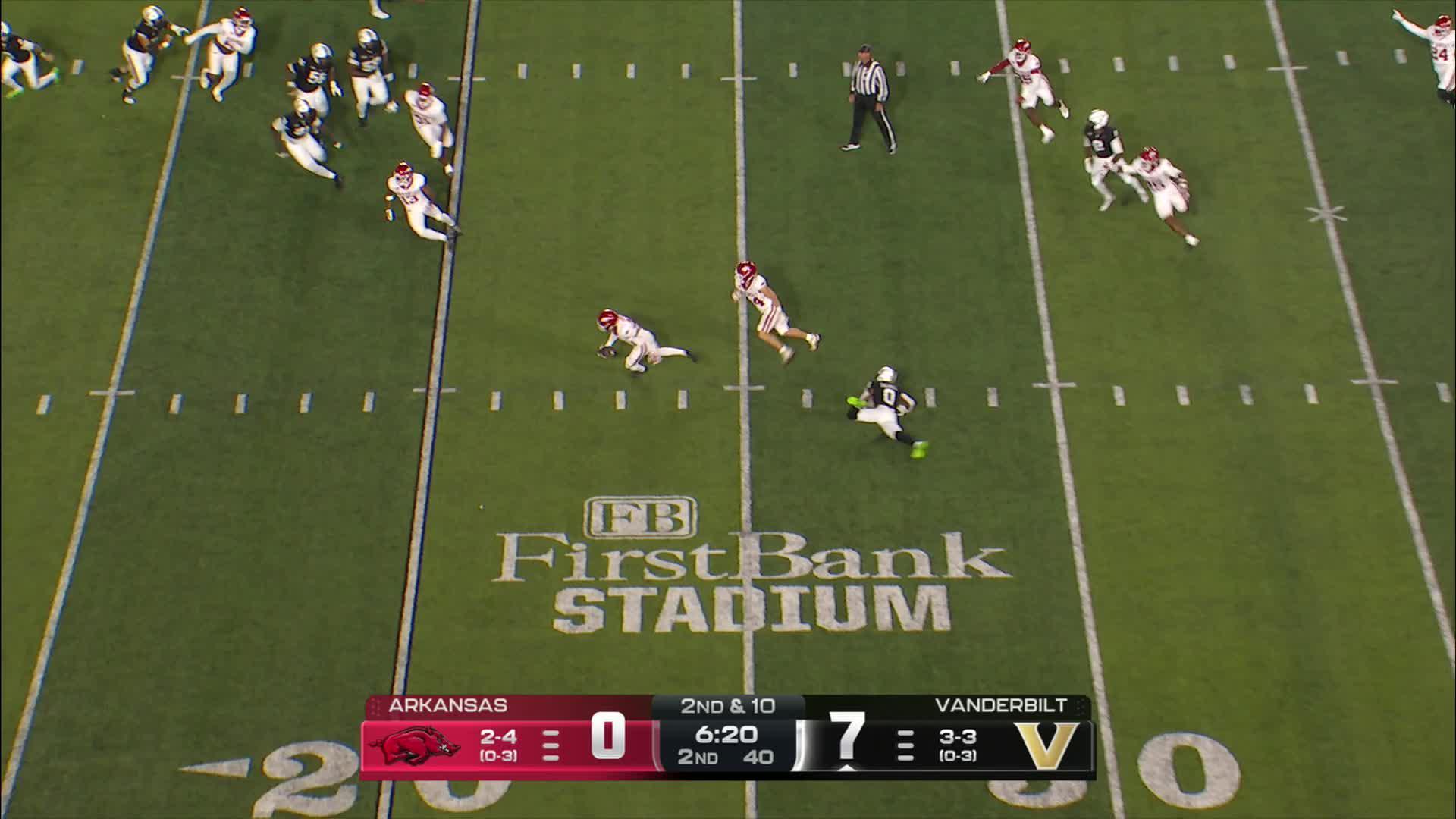 Arkansas Razorbacks vs. Vanderbilt Commodores: Full Highlights