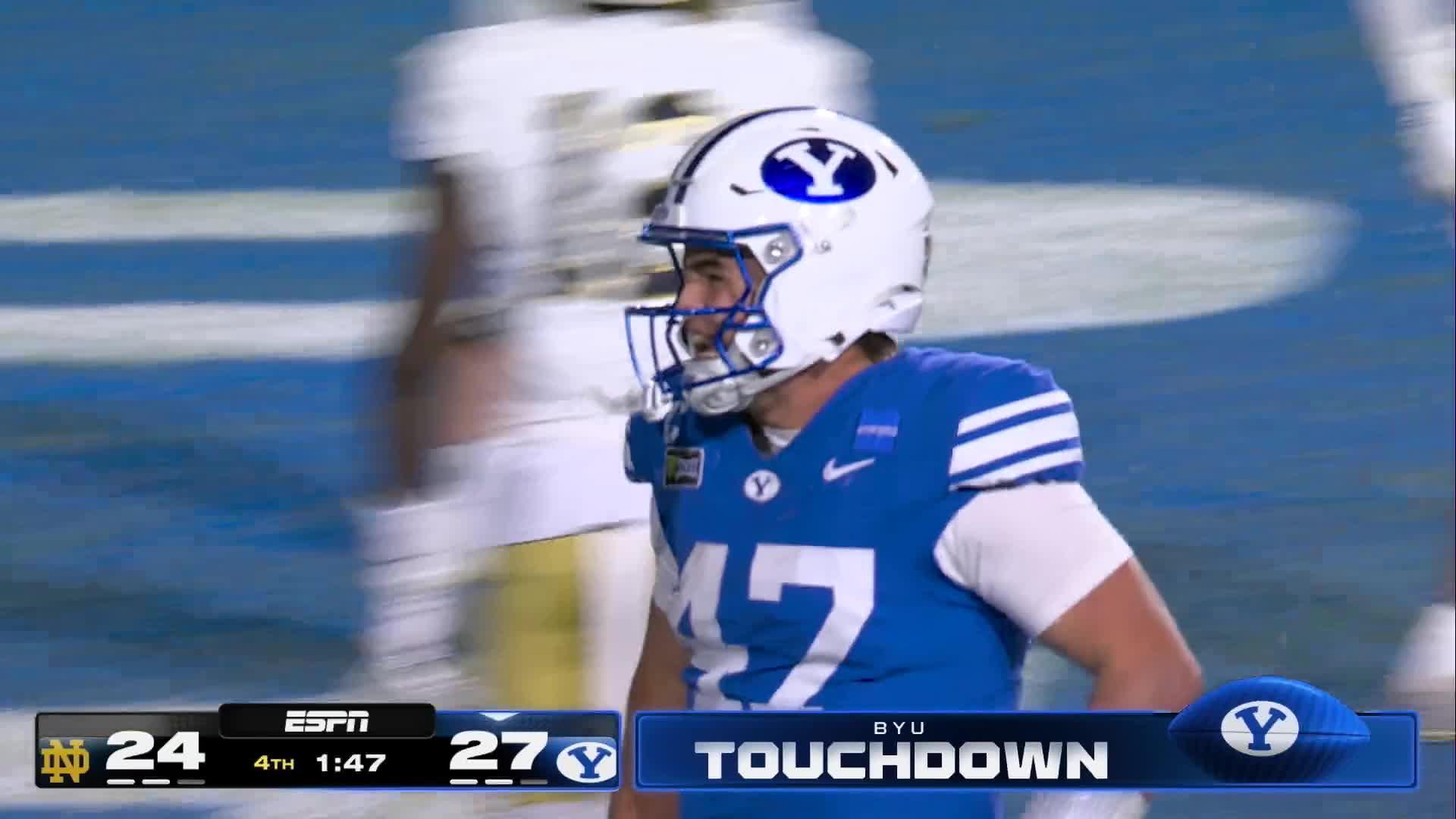 Notre Dame Fighting Irish vs. BYU Cougars: Full Highlights