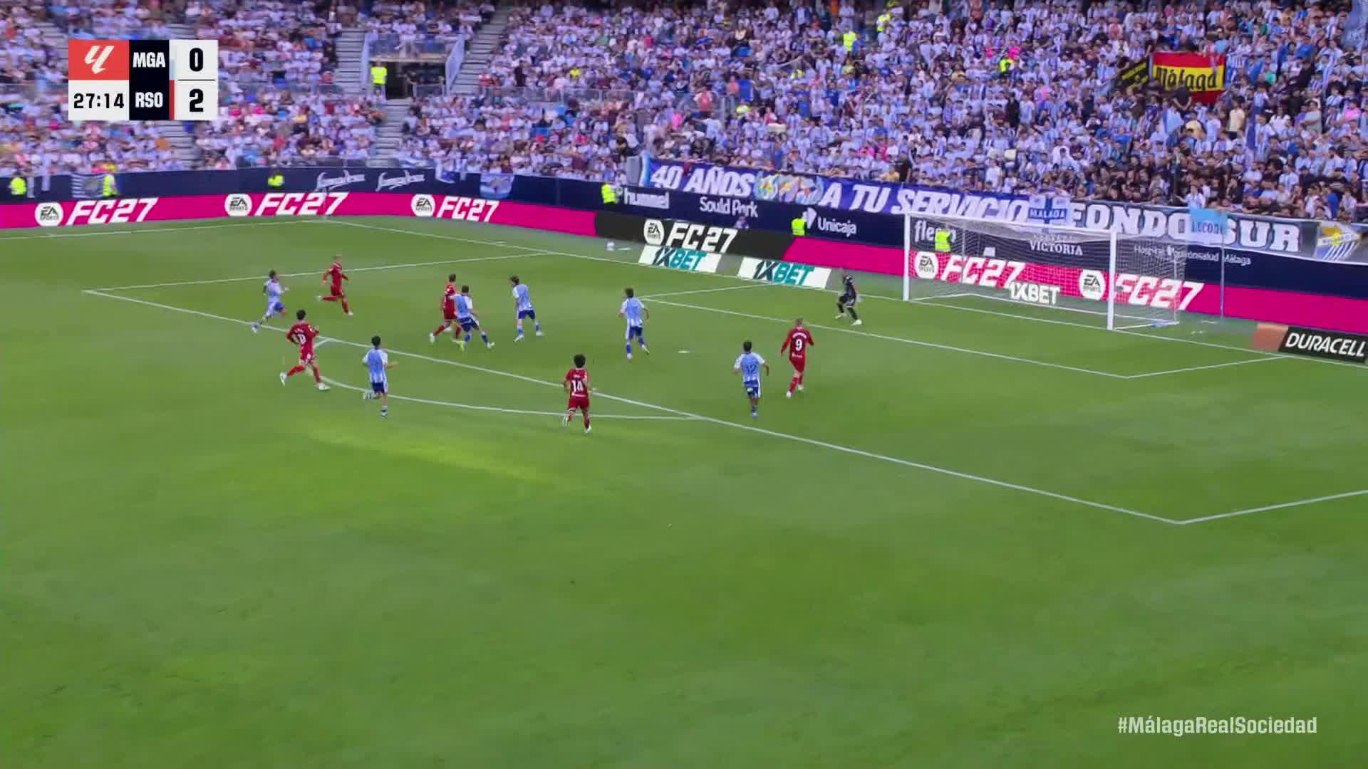 Málaga vs. Real Sociedad - Game Highlights