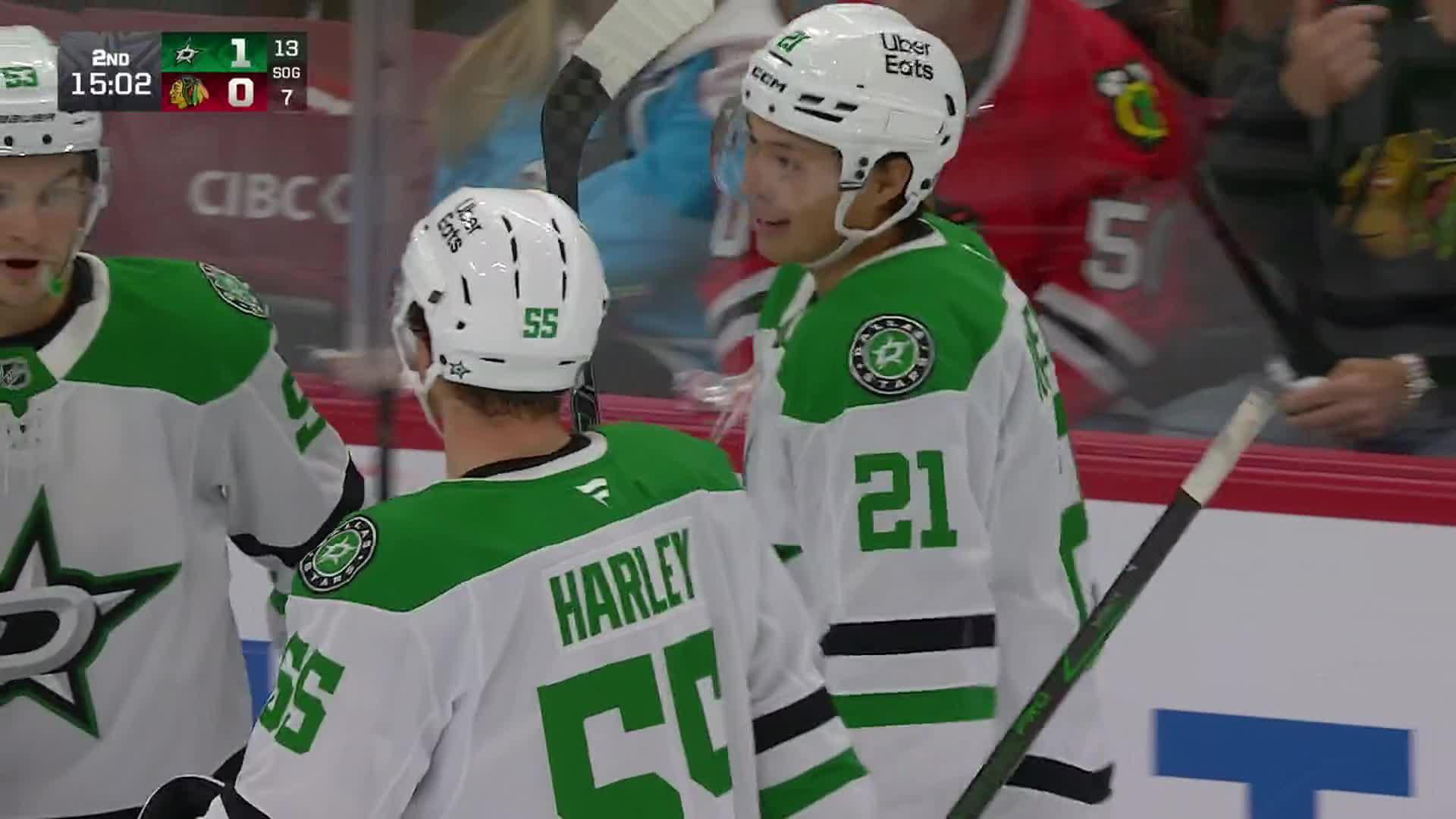 Dallas Stars vs. Chicago Blackhawks: Game Highlights — Article image accompanying Oettinger has 3rd shutout of season, Hyry scores twice in Stars' 4-0 win over Blackhawks on WagerUp Sports News. Dallas Stars vs. Chicago Blackhawks: Game Highlights — Article image accompanying Oettinger has 3rd shutout of season, Hyry scores twice in Stars' 4-0 win over Blackhawks on WagerUp Sports News.