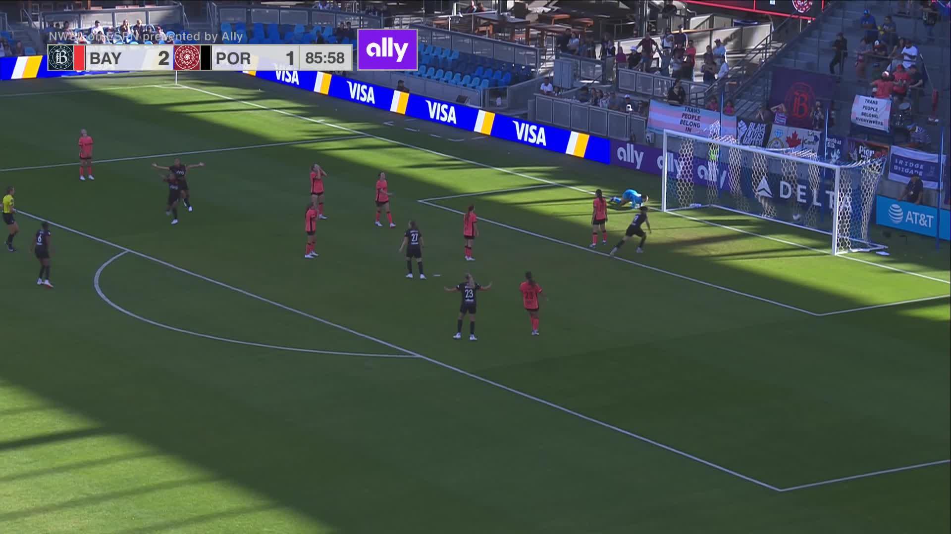 Bay FC vs. Portland Thorns FC - Game Highlights