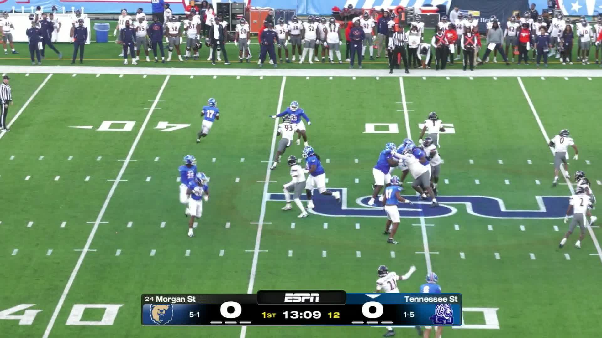 Morgan State Bears vs. Tennessee State Tigers: Full Highlights