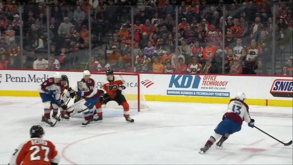 T.J. Hughes nets goal for Avalanche - ESPN Video
