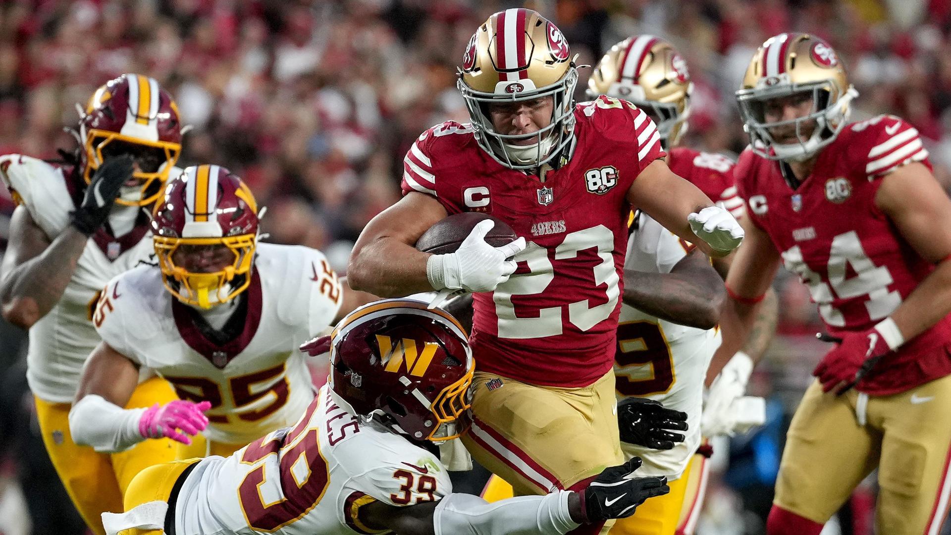 49ers hold on for MNF win over the Commanders