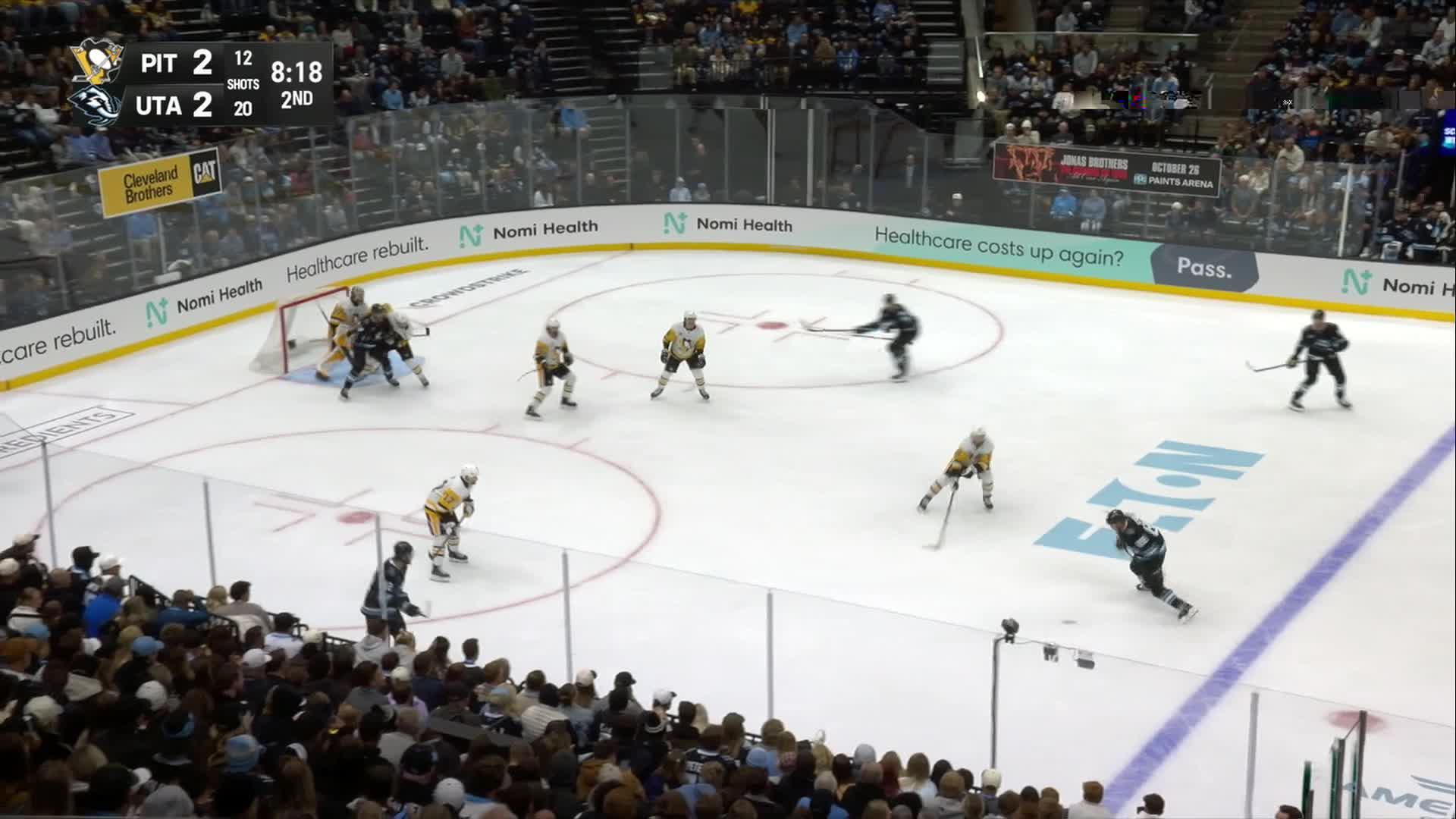 Pittsburgh Penguins vs. Utah Mammoth: Game Highlights — Article image accompanying Mammoth hold off late charge from Penguins for 5-4 win on WagerUp Sports News.