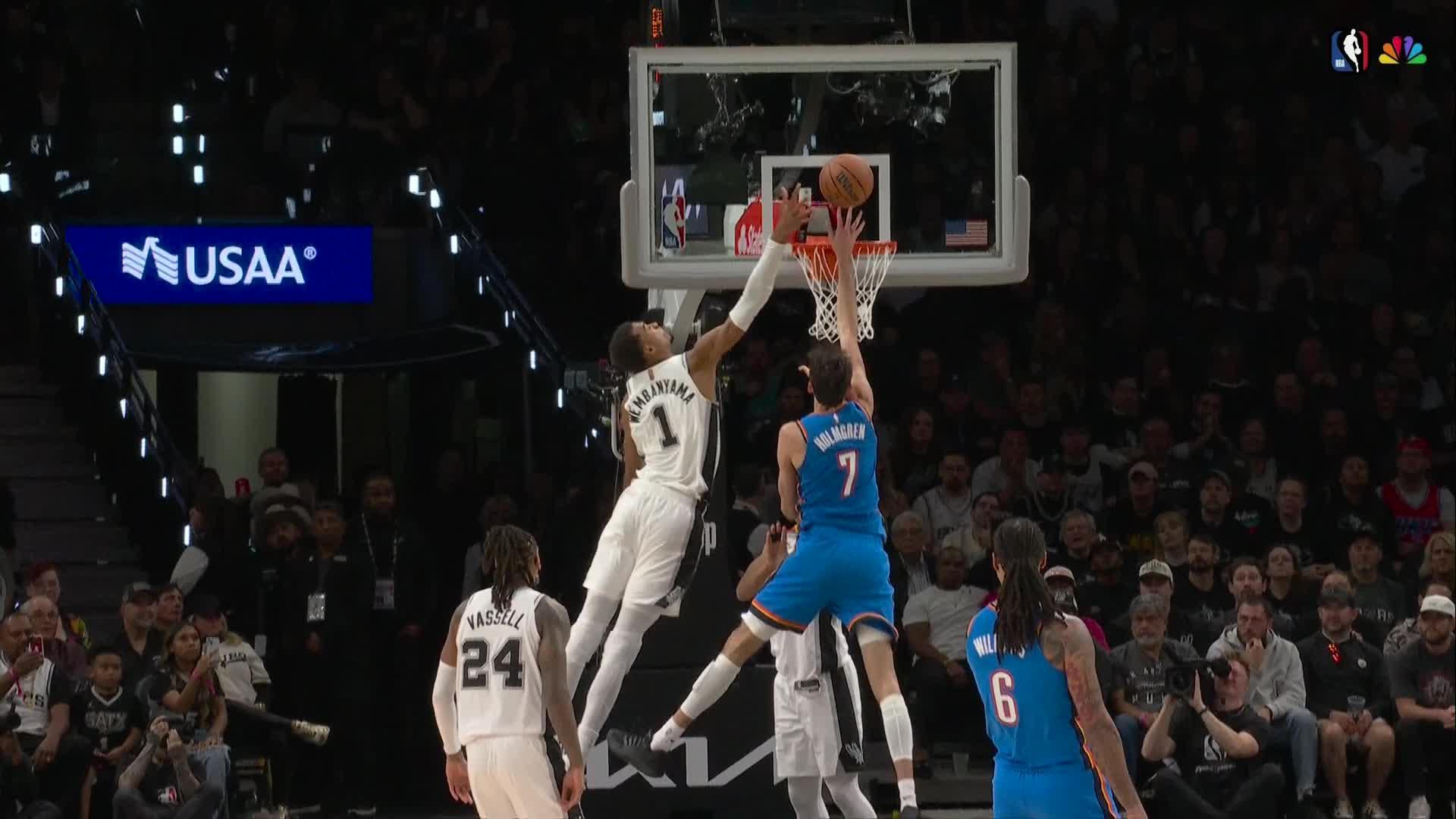 NBA: San Antonio Spurs vs Oklahoma City Thunder