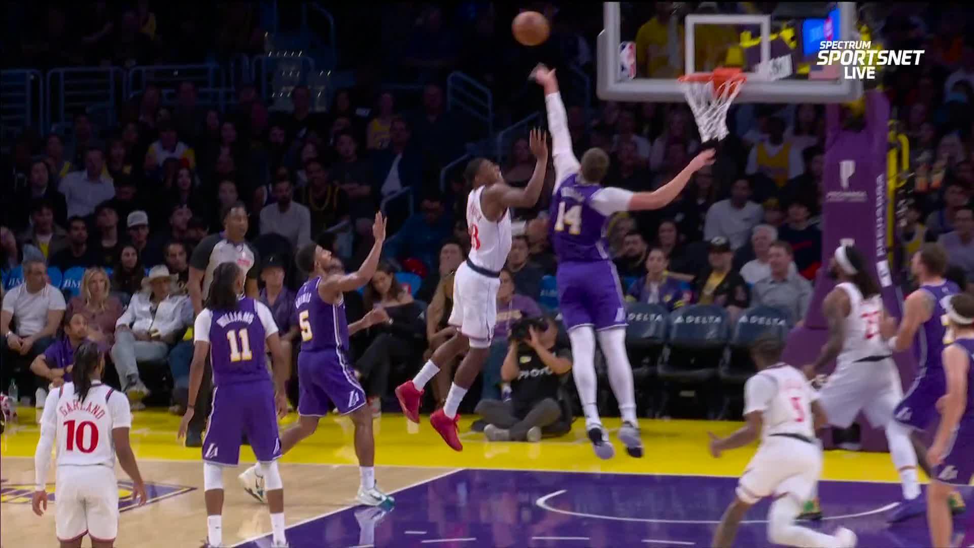 Austin Reaves, Walker Kessler lead Lakers past Clippers 125-117 for 2nd win to start season