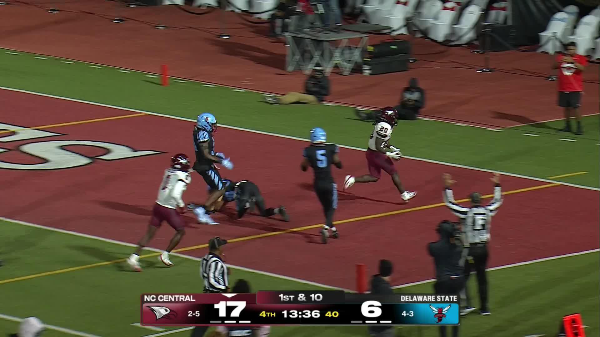 North Carolina Central Eagles vs. Delaware State Hornets: Full Highlights