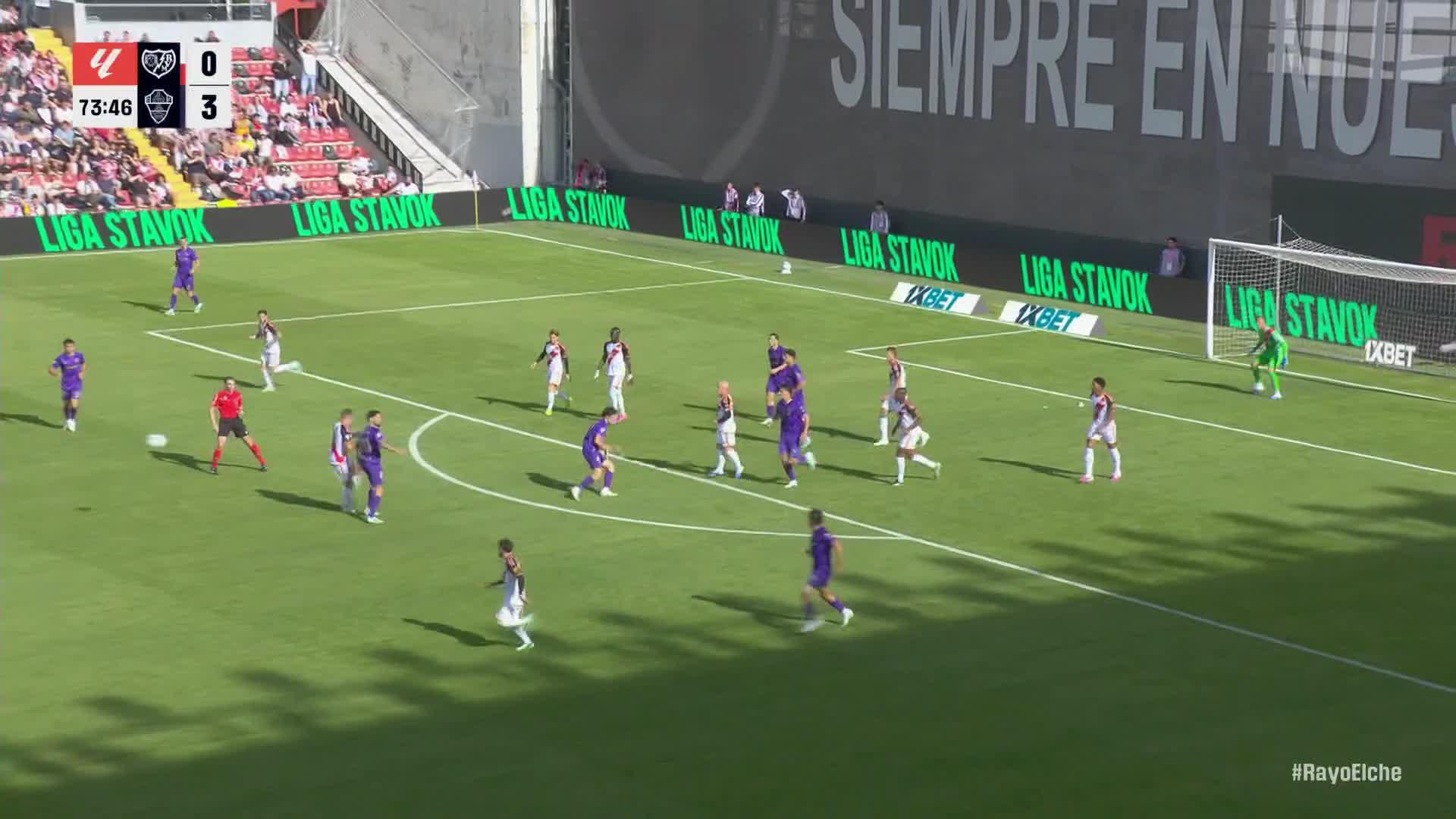 Rayo Vallecano vs. Elche - Game Highlights
