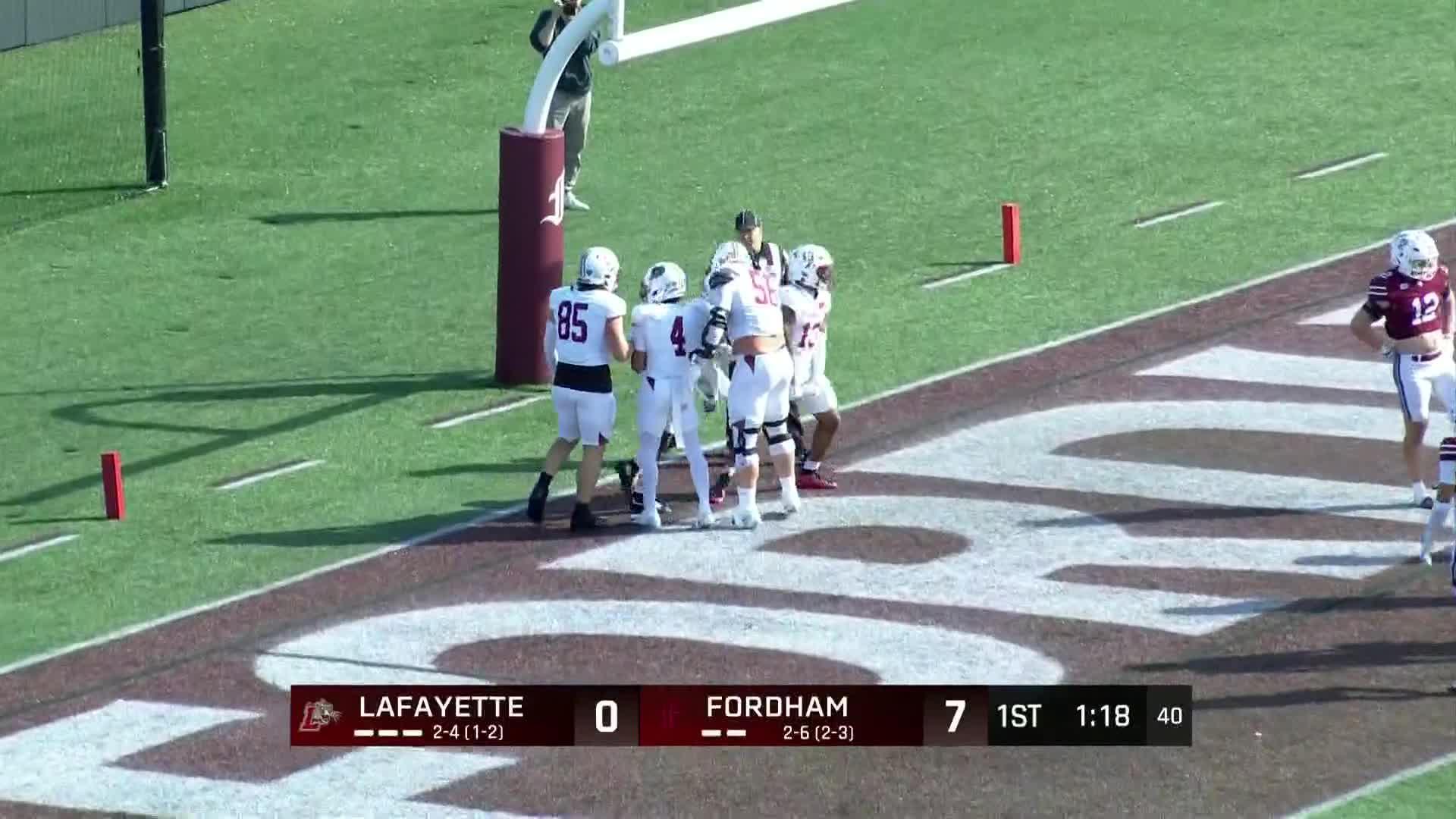 Lafayette Leopards vs. Fordham Rams: Full Highlights