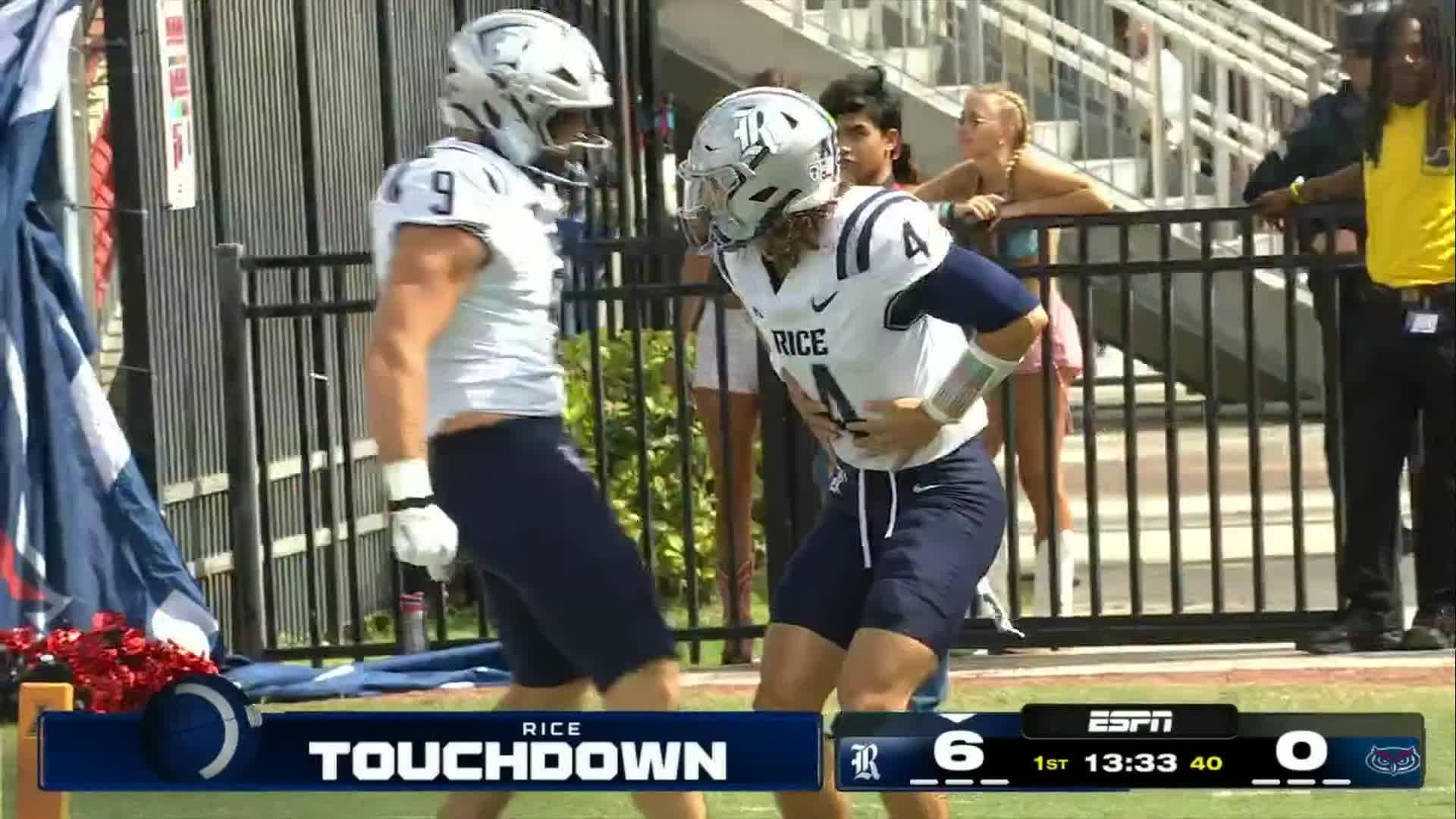 Rice Owls vs. Florida Atlantic Owls: Full Highlights