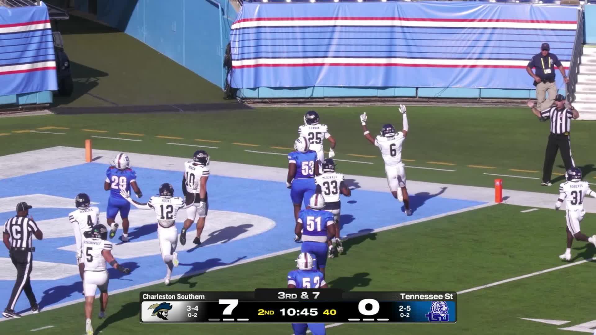 Charleston Southern Buccaneers vs. Tennessee State Tigers: Full Highlights