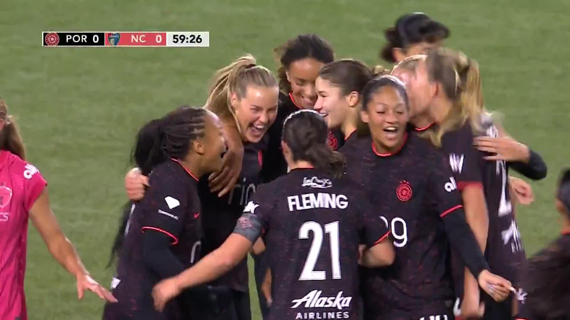 Portland Thorns FC vs. North Carolina Courage - Game Highlights