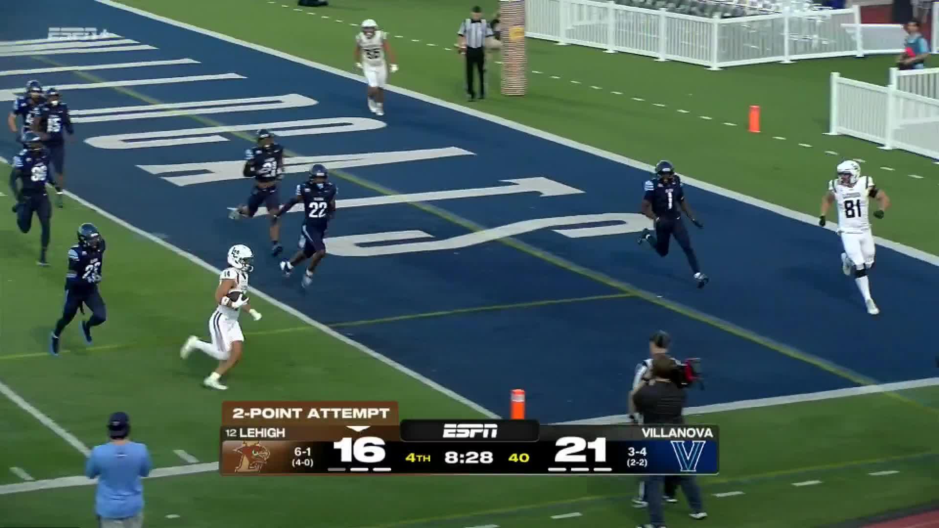 Lehigh Mountain Hawks vs. Villanova Wildcats: Full Highlights