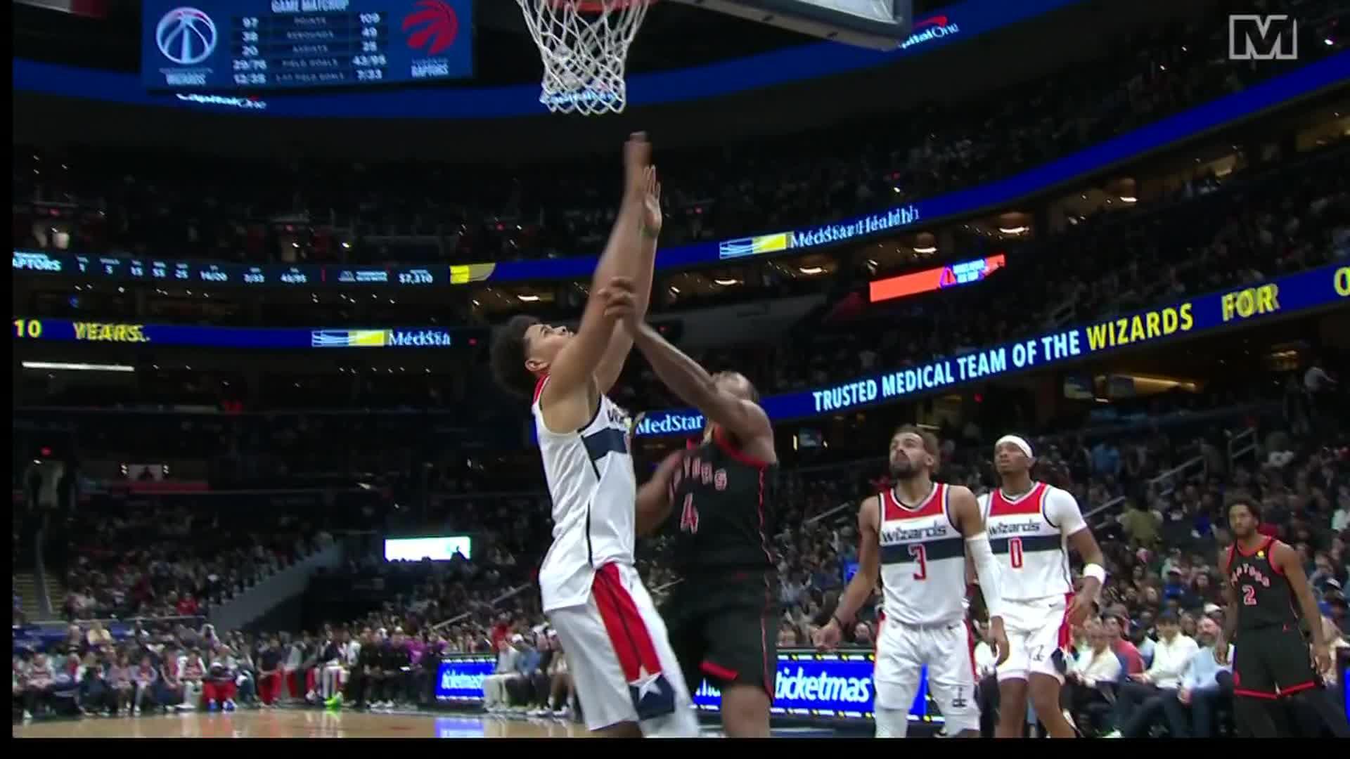 Barnes, Barrett pace stingy Raptors to a 112-102 win over the Wizards