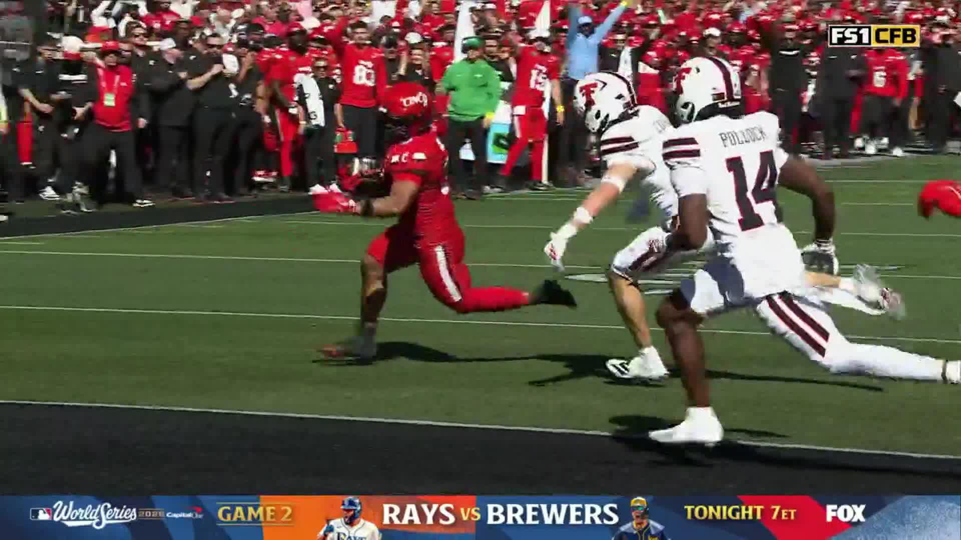 JC French IV has 4 TD passes as Cincinnati stuns No. 8 Texas Tech 37-24