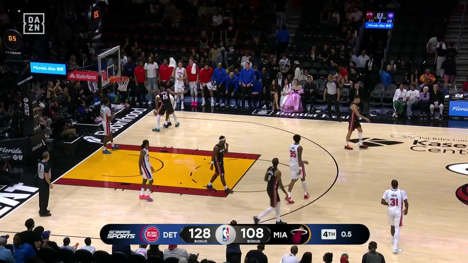 Detroit Pistons vs. Miami Heat: Game Highlights
