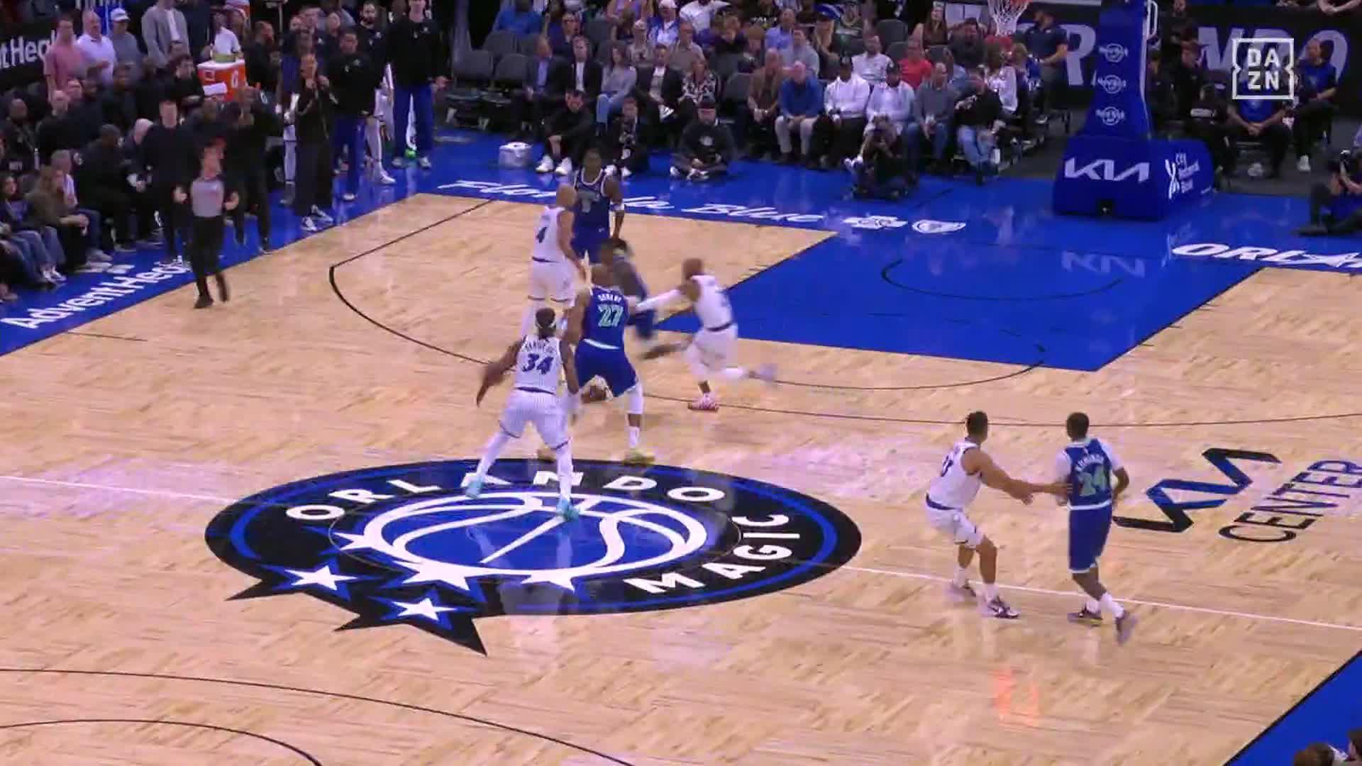 Despite low output from Anthony Edwards, Timberwolves dominate glass and roll Magic 115-93
