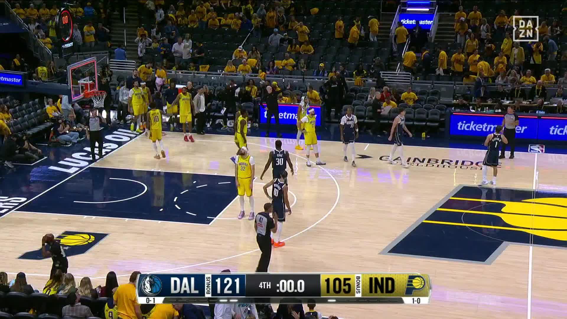Mavericks lose Flagg to injury, and ruin Haliburton's home return with 121-105 win over Pacers
