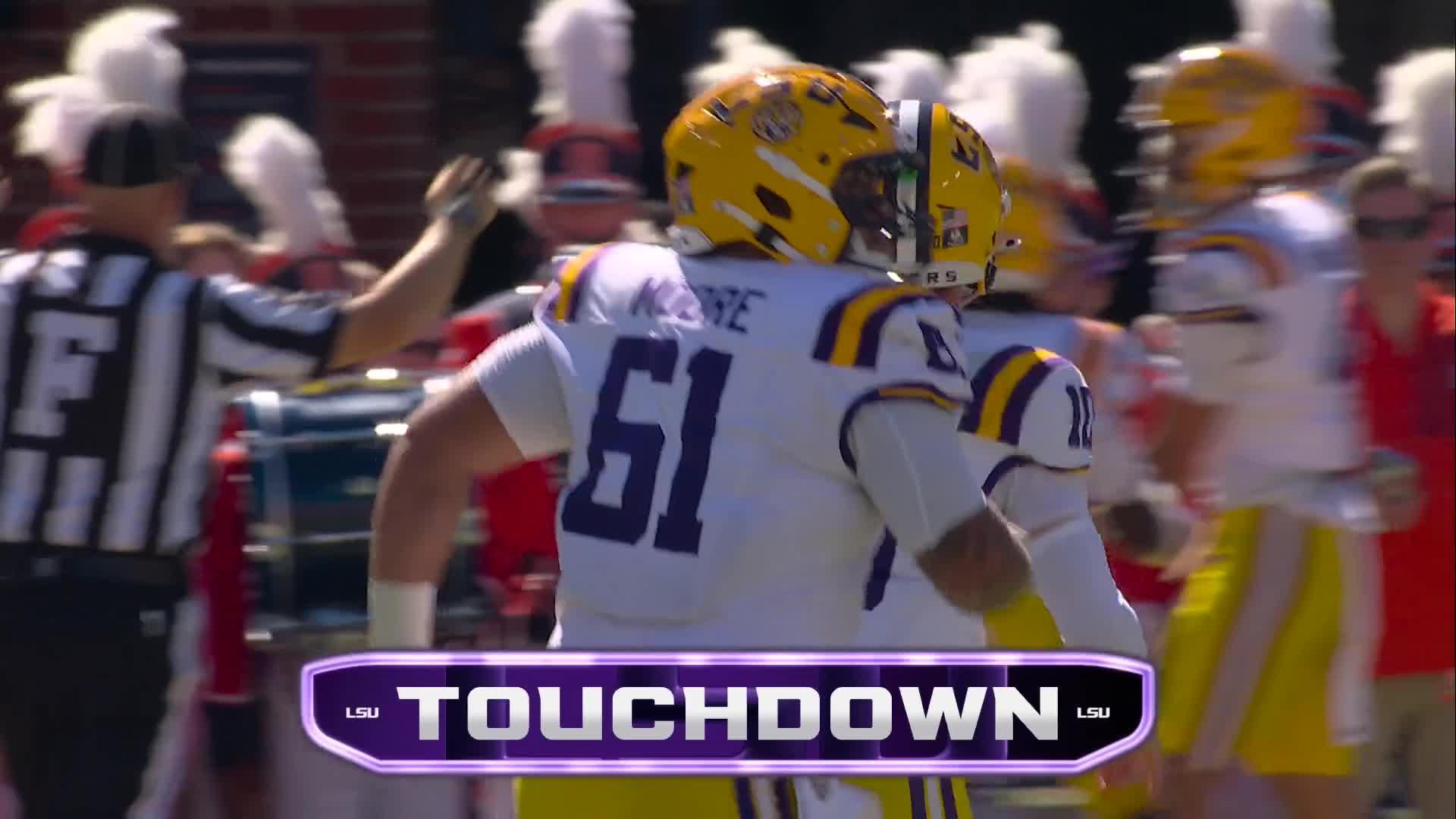 LSU Tigers vs. Auburn Tigers: Full Highlights