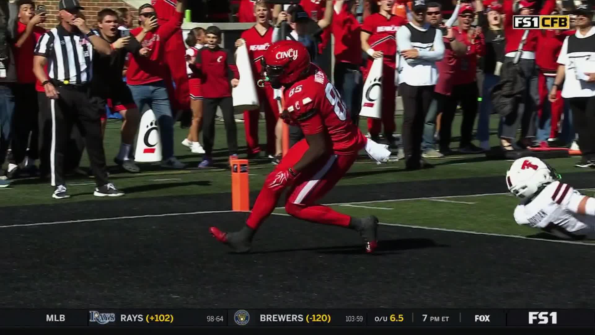 JC French IV has 4 TD passes as Cincinnati stuns No. 8 Texas Tech 37-24
