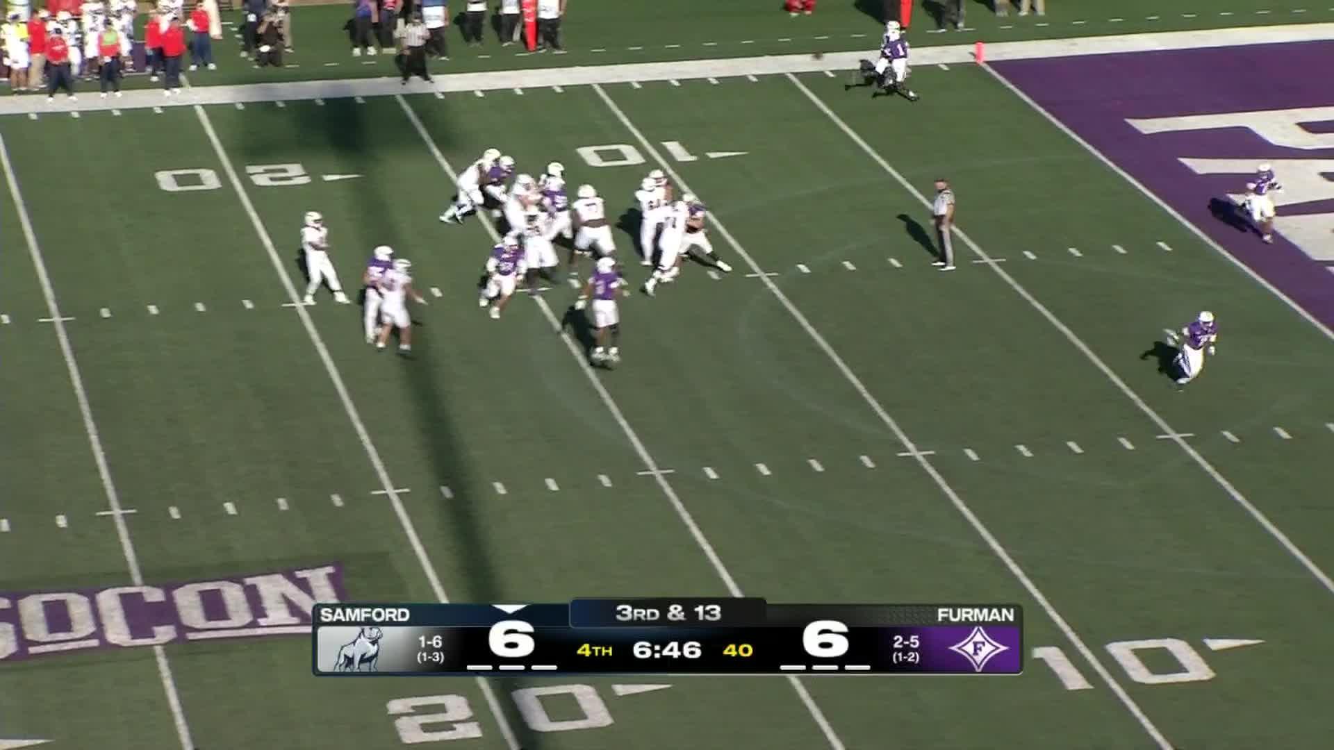 Samford Bulldogs vs. Furman Paladins: Full Highlights