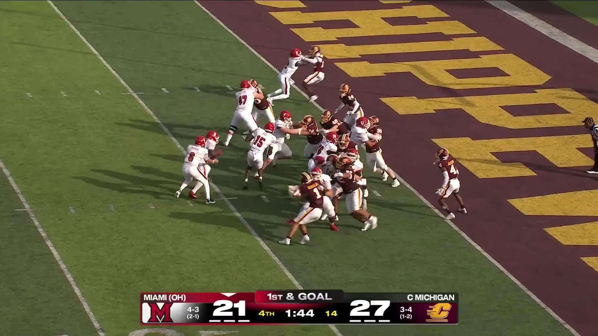 Miami (OH) RedHawks vs. Central Michigan Chippewas: Full Highlights