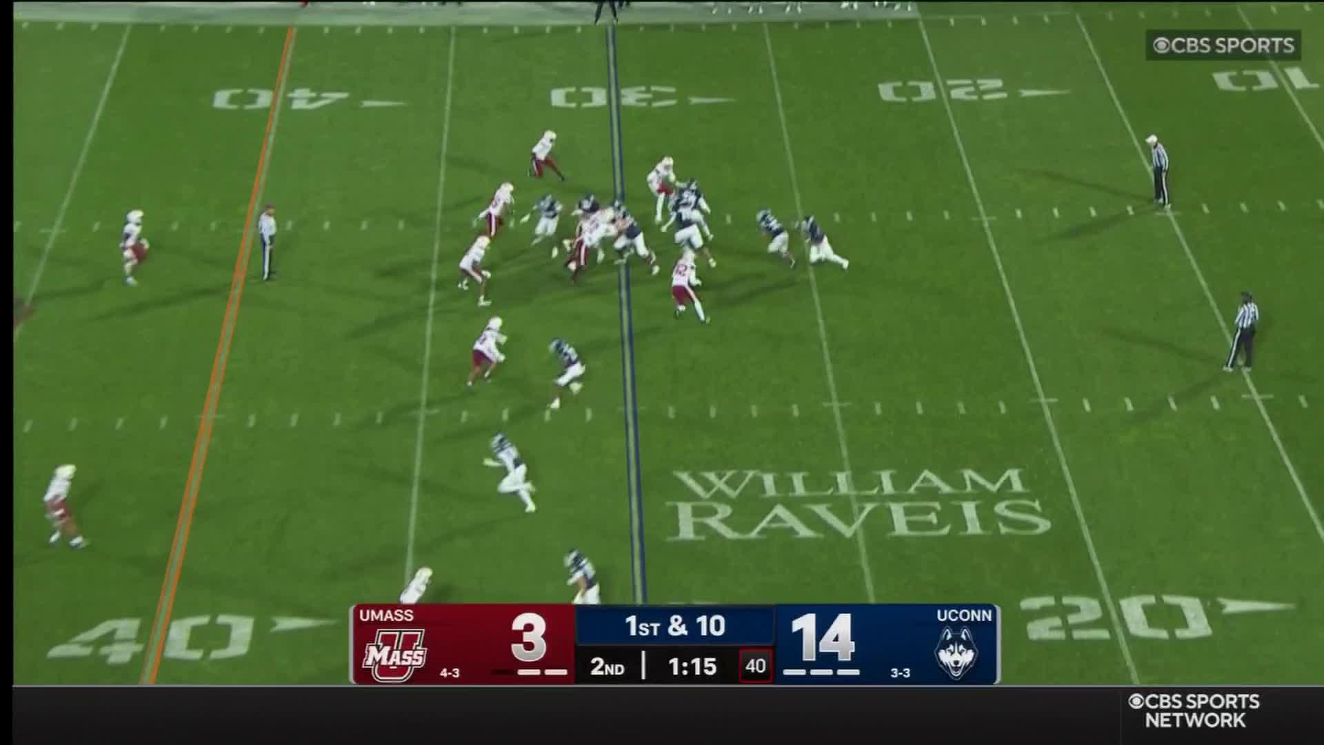 UMass Minutemen vs. UConn Huskies: Full Highlights