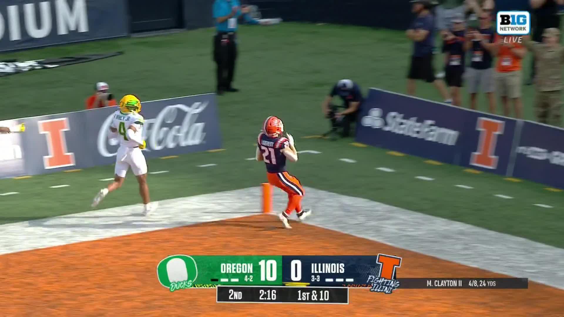Oregon Ducks vs. Illinois Fighting Illini: Full Highlights