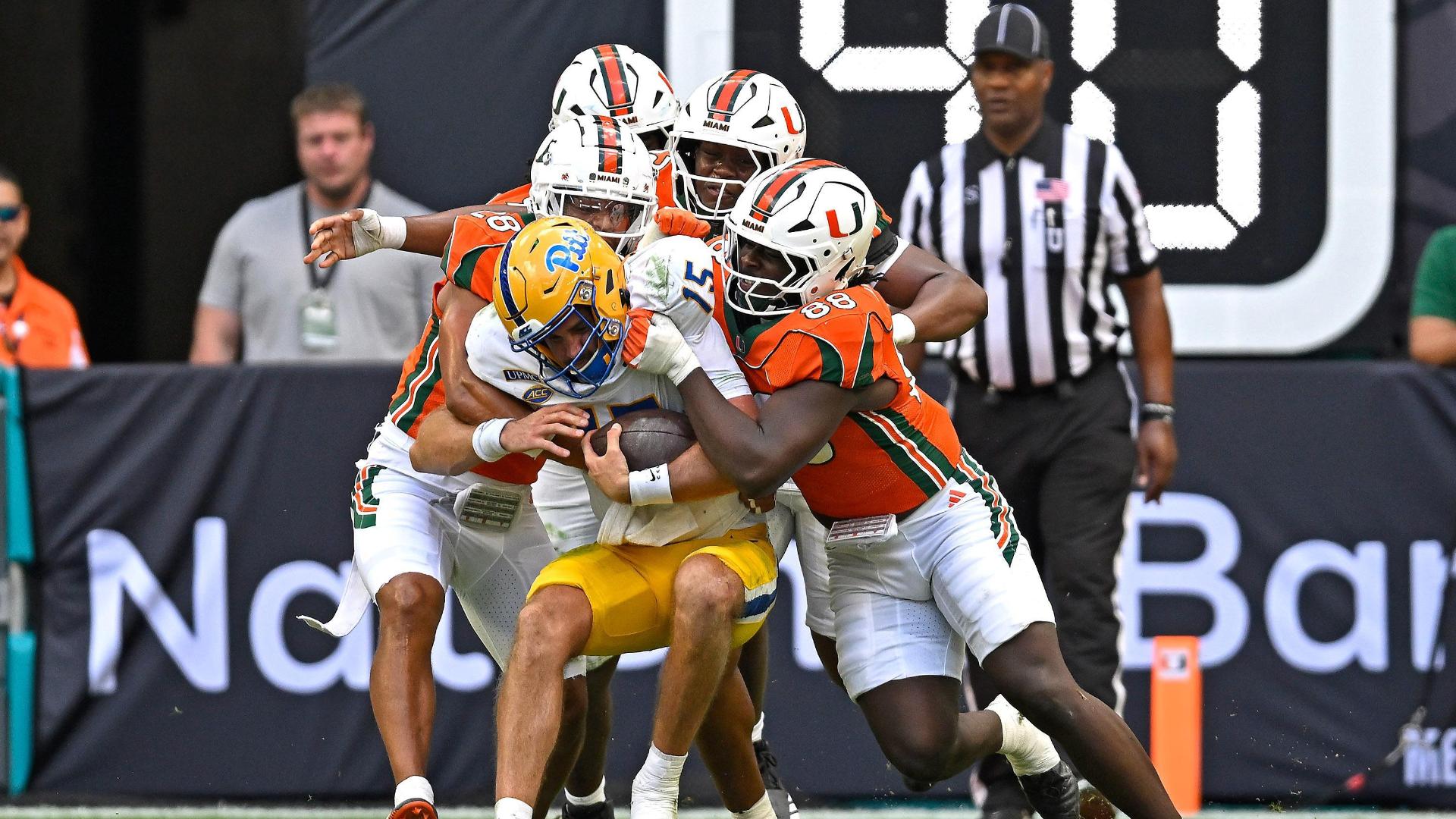 Pittsburgh Panthers vs. Miami Hurricanes: Full Highlights