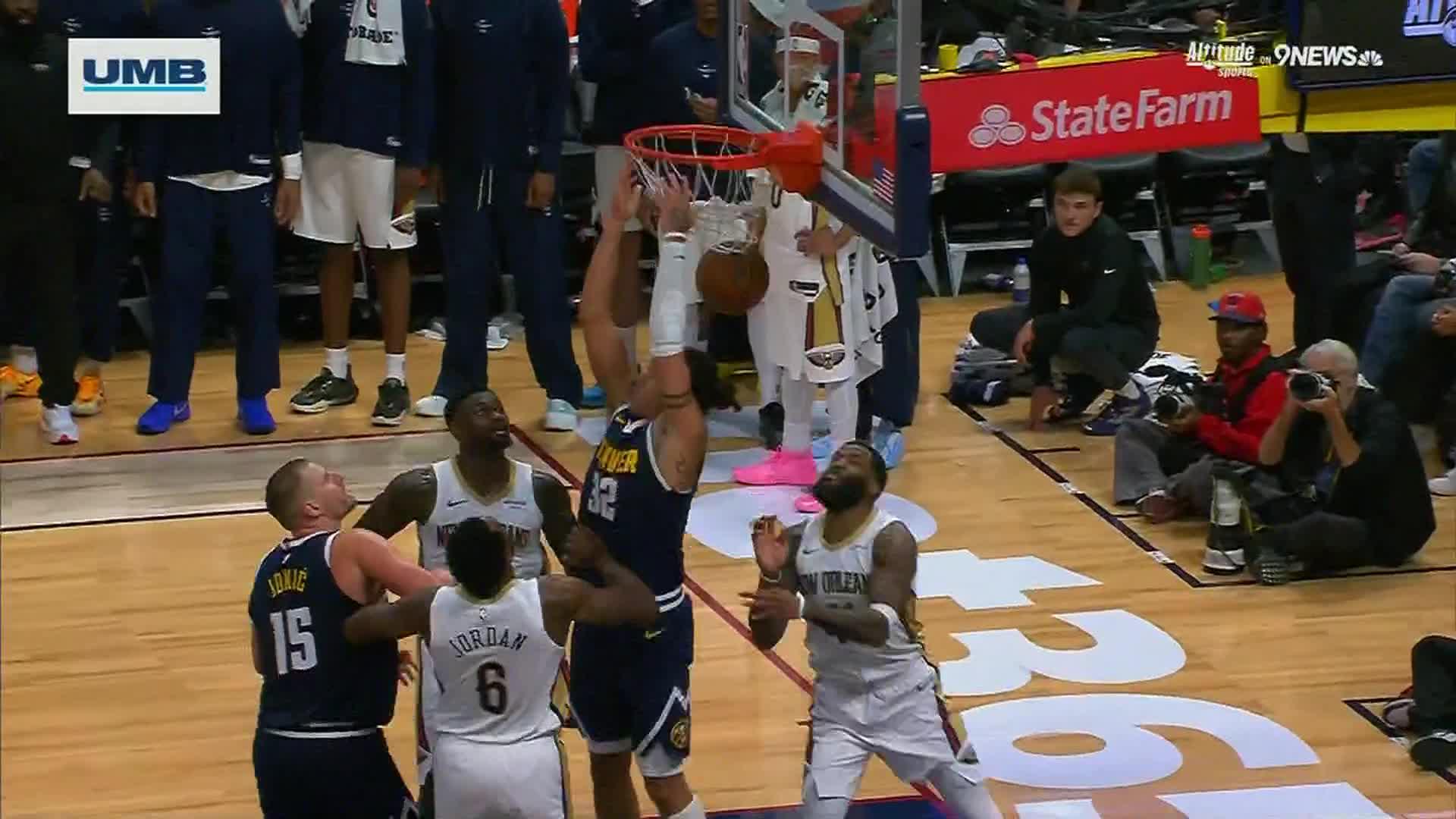 NBA: Denver Nuggets vs New Orleans Pelicans