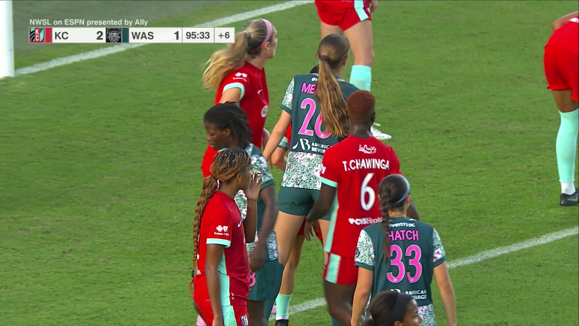 Kansas City Current vs. Washington Spirit - Game Highlights