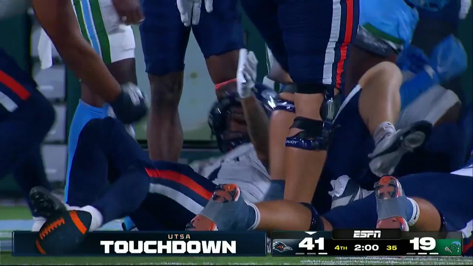 UTSA wins 5th straight, rolls past Tulane 42-19